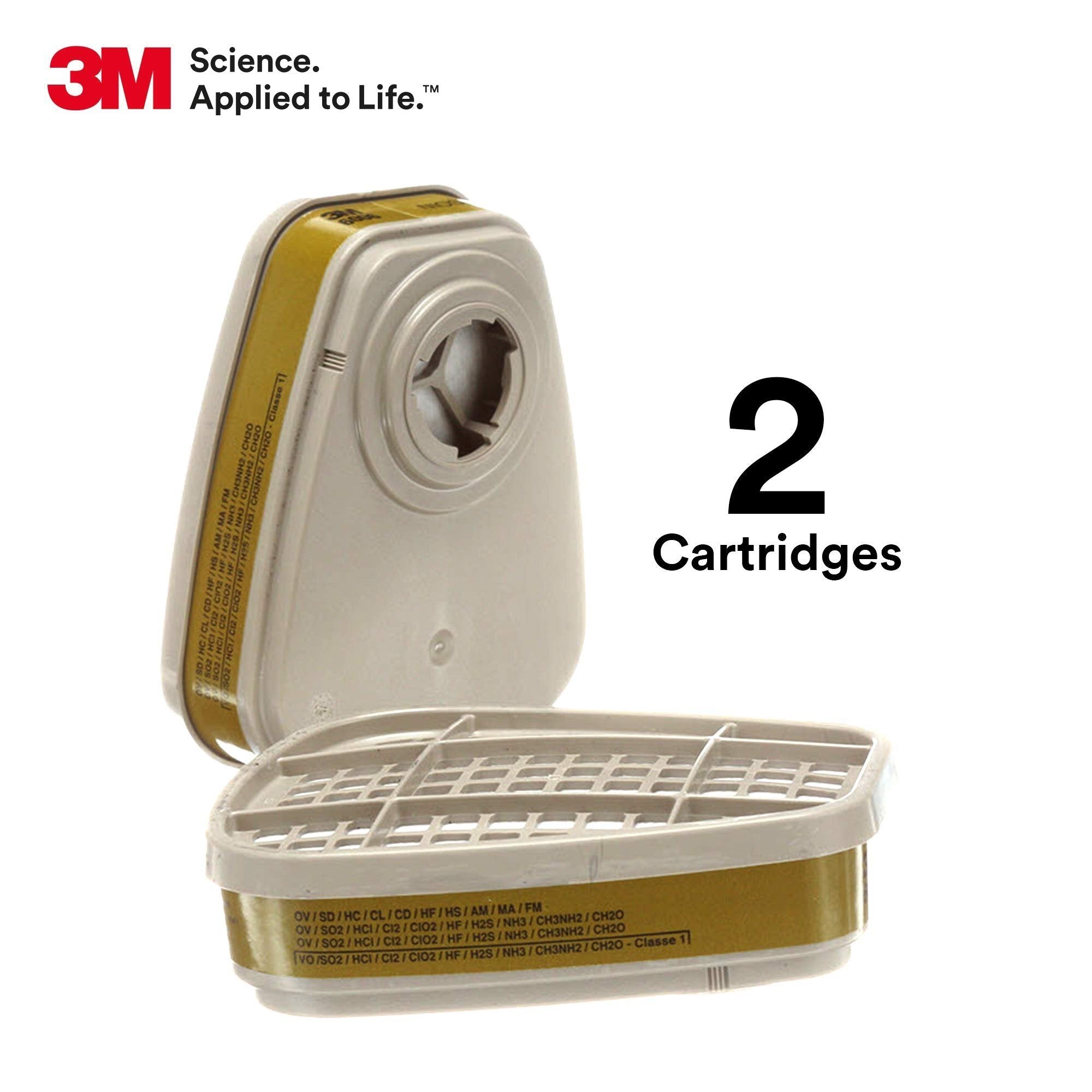 3M 50051138541861 Multi Gas/Vapor Cartridge 6006