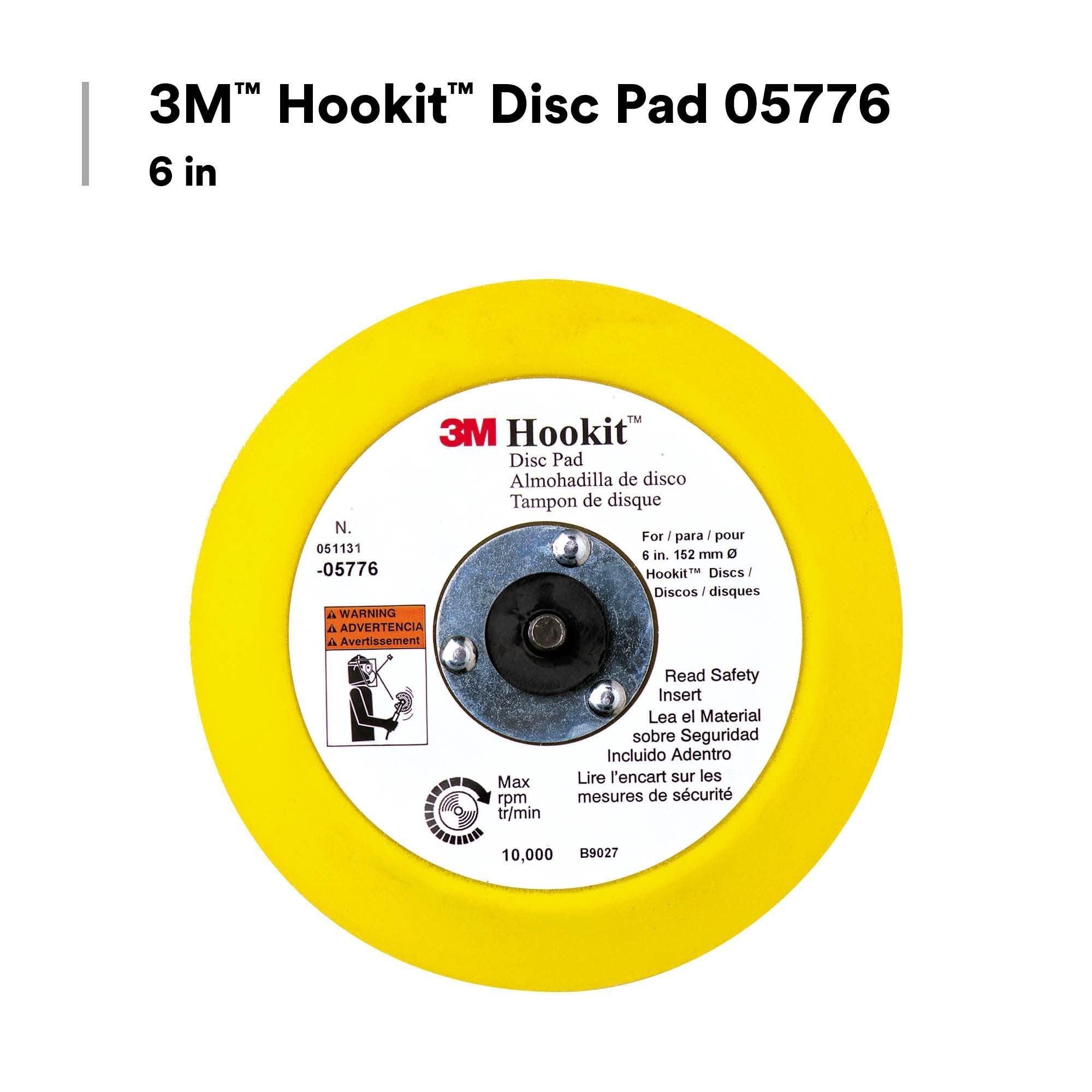 3M 05779 Hookit 8" Disc Pad