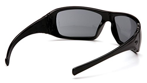 Pyramex Goliath Safety Eyewear Black Frame Gray Polarized Lens