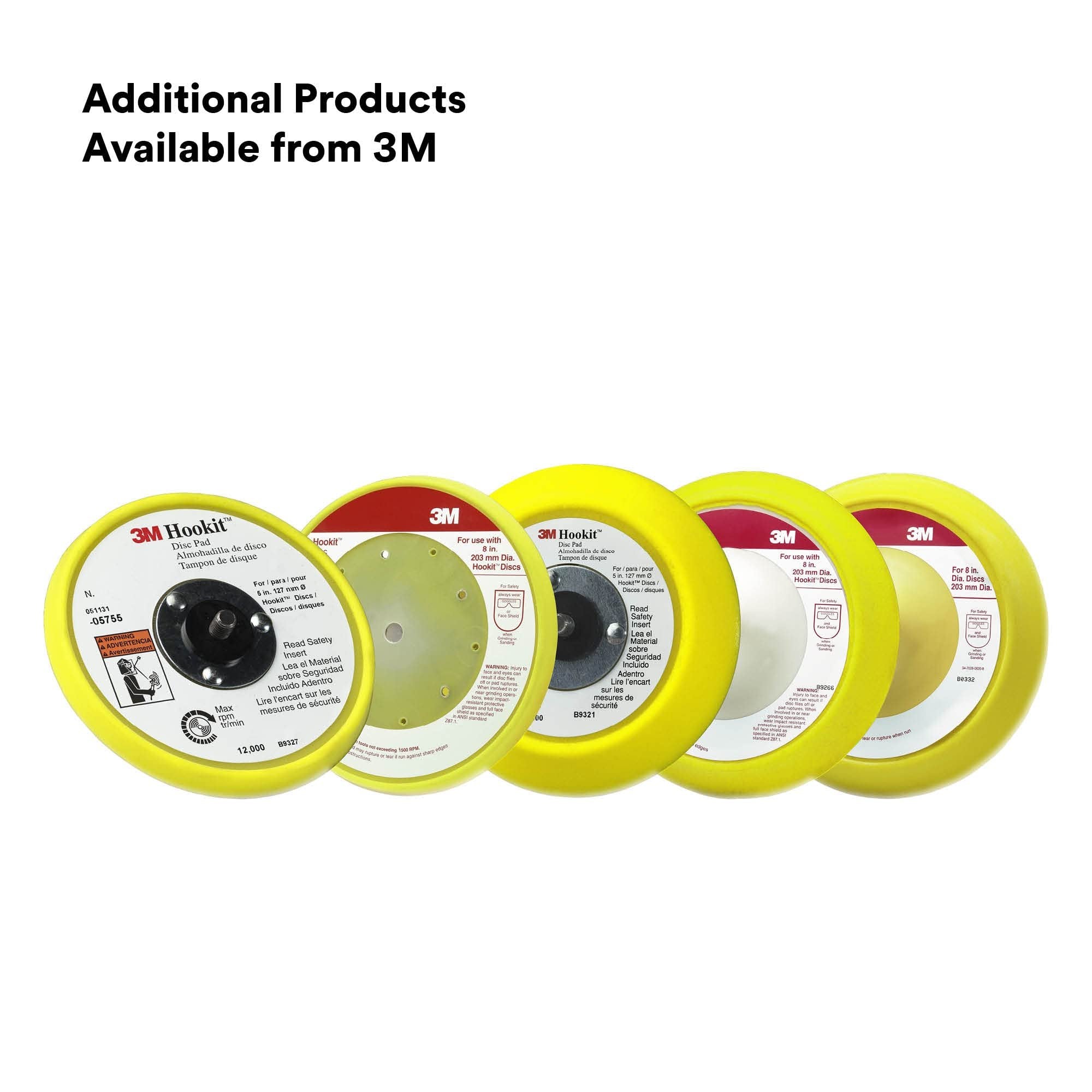 3M 05779 Hookit 8" Disc Pad