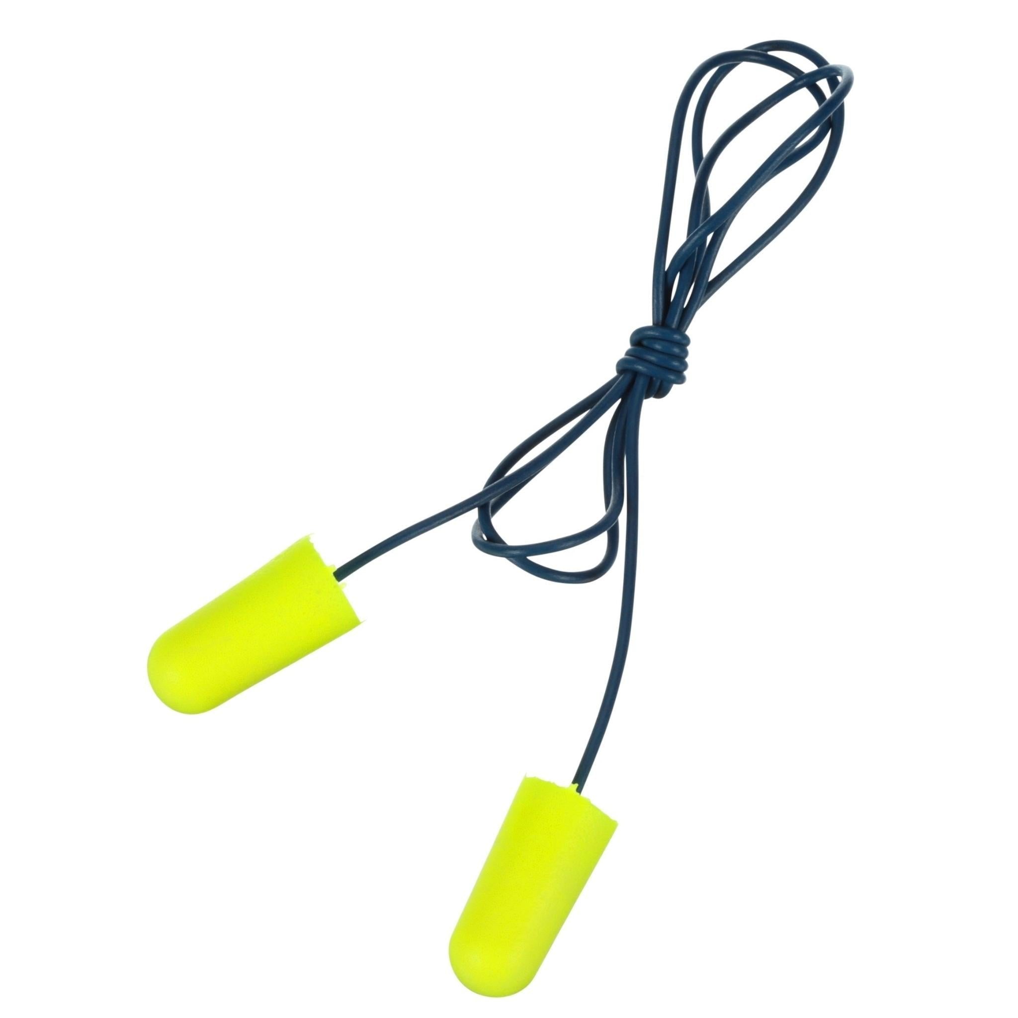 3M™ E-A-Rsoft™ Earplugs 311-4106, Metal Detectable, Corded, Poly Bag