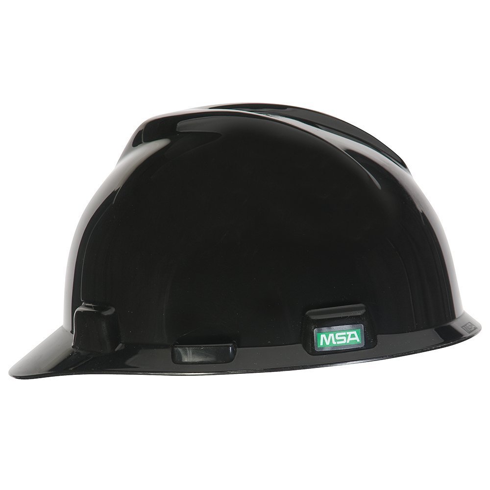 Polyethylene Shell, Superior Impact Protection, Self Adjusting Crown Straps - Standard Size in Black
