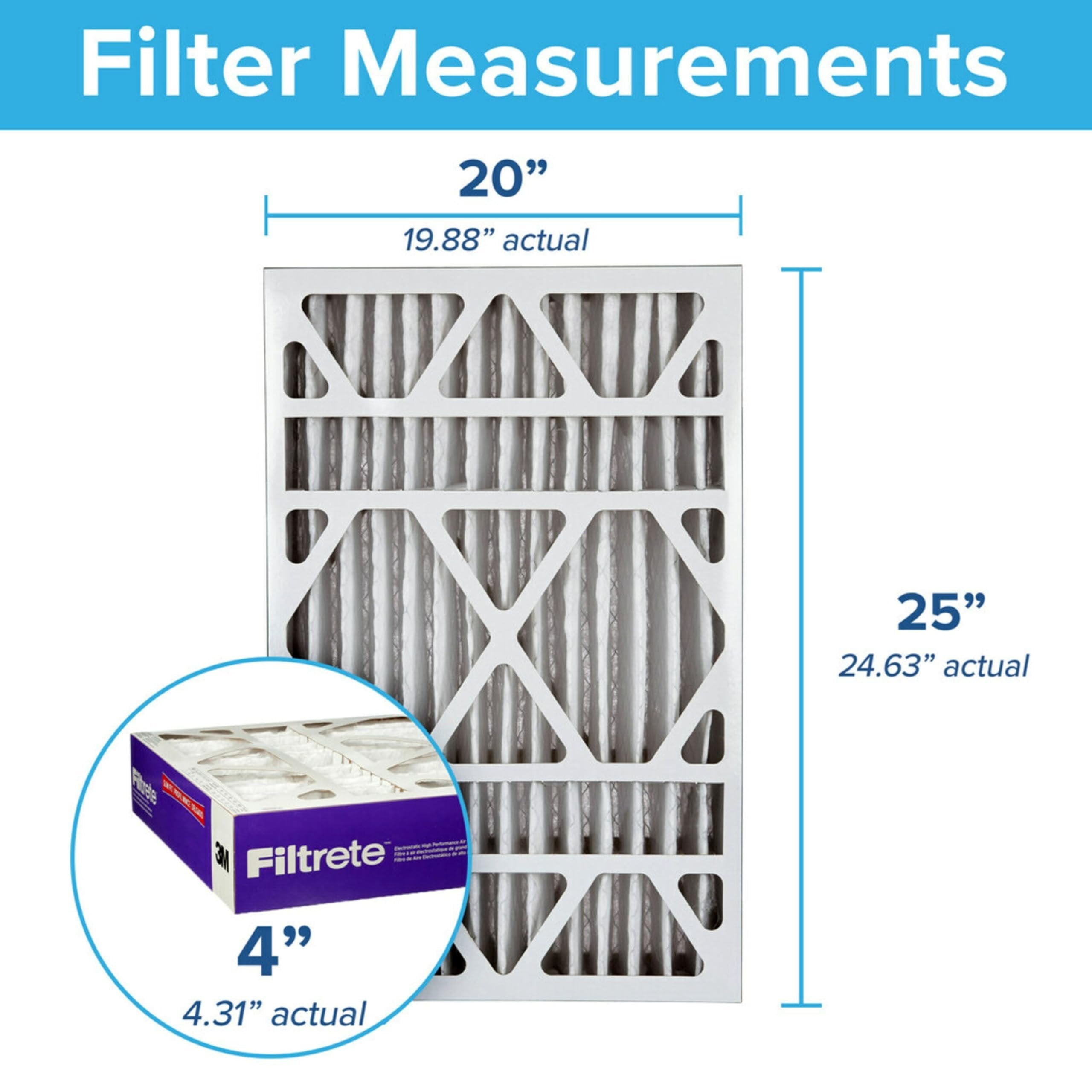 Filtrete AC Furnace Air Filter