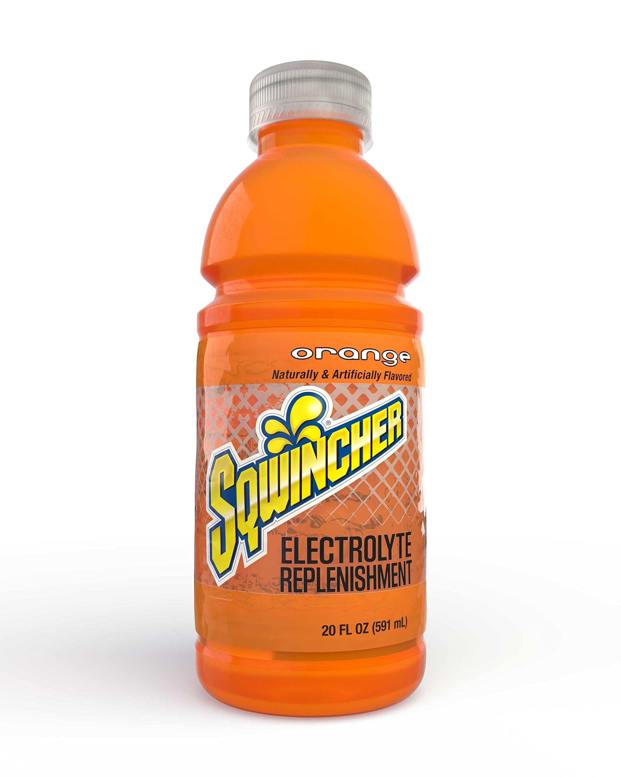 Sqwincher - 030534-OR Activity Drink, Orange, 20 oz (Case of 24)