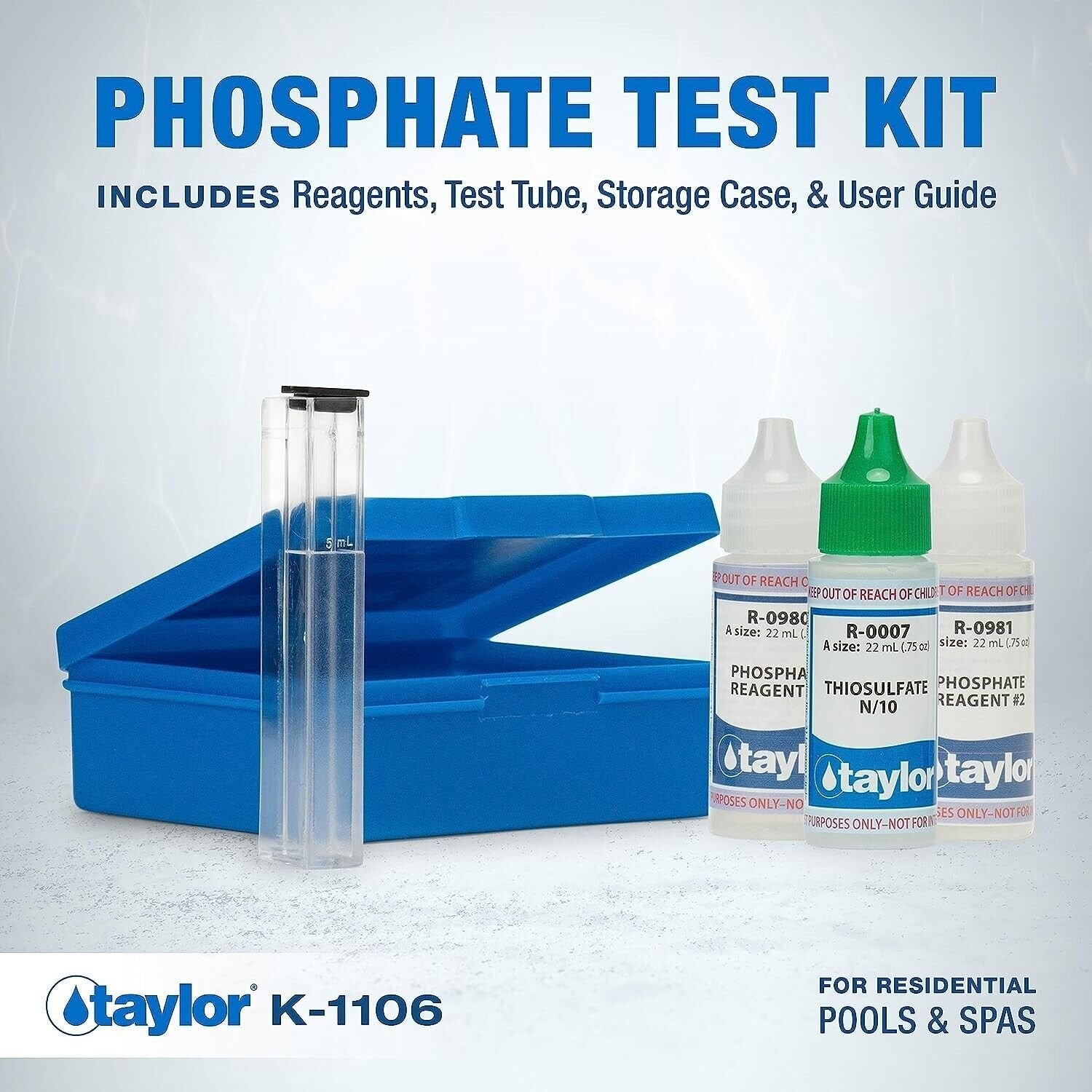 TAYLOR PHOSPHATE TEST KIT K-1106