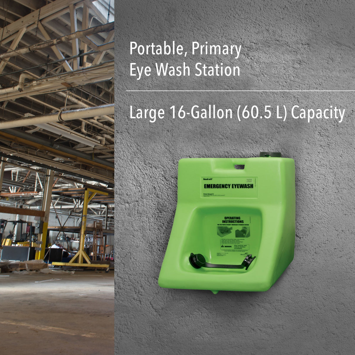 Fendall Porta Stream II Emergency Eye Wash Station – Aabaco Store
