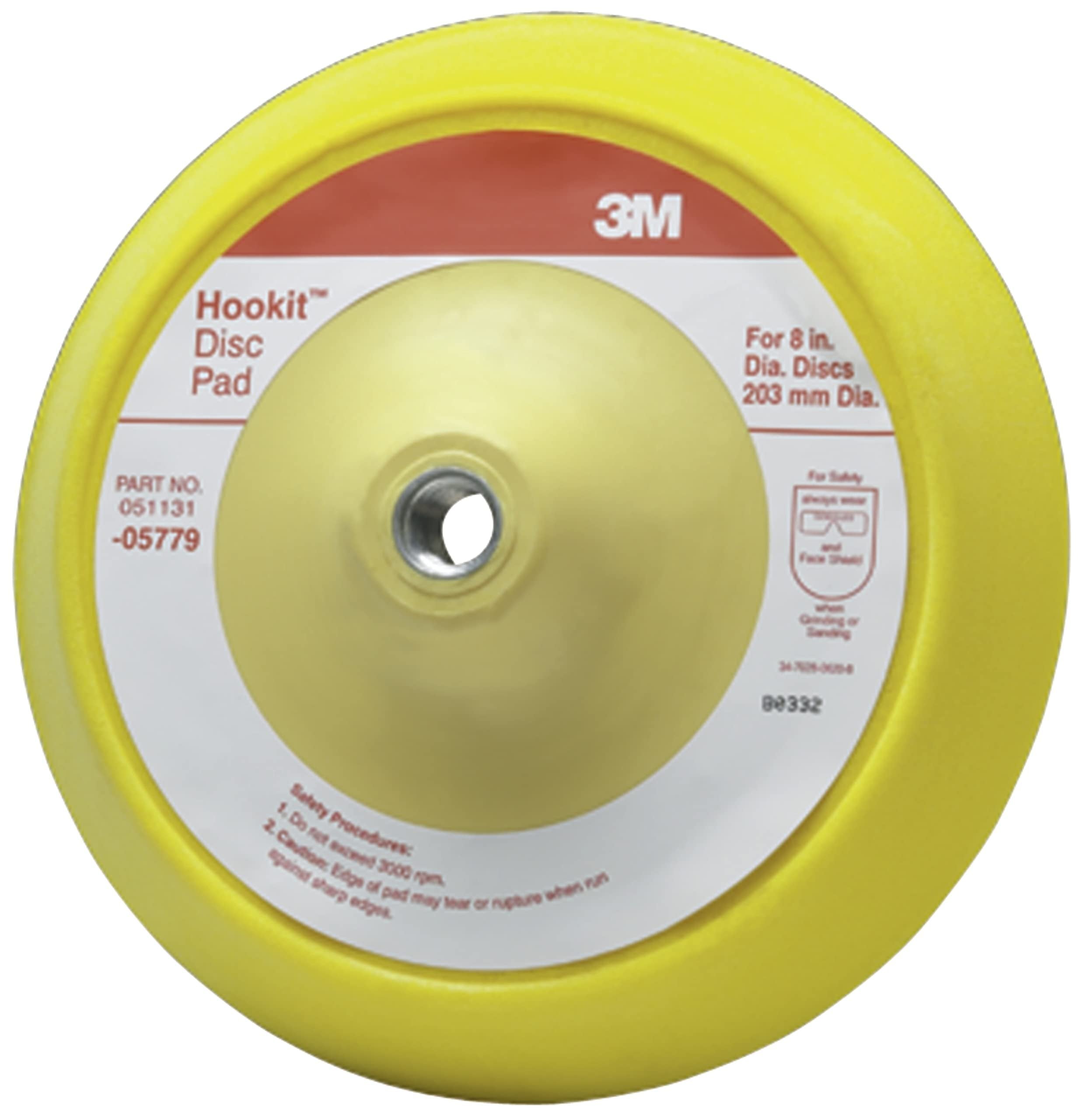 3M 05779 Hookit 8" Disc Pad