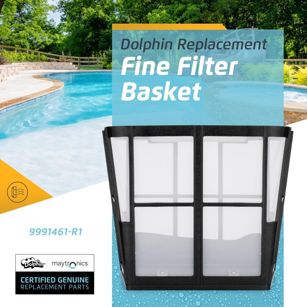 Dolphin Genuine Replacement Part — Fine Filter Basket — Part Number 9991461-R1