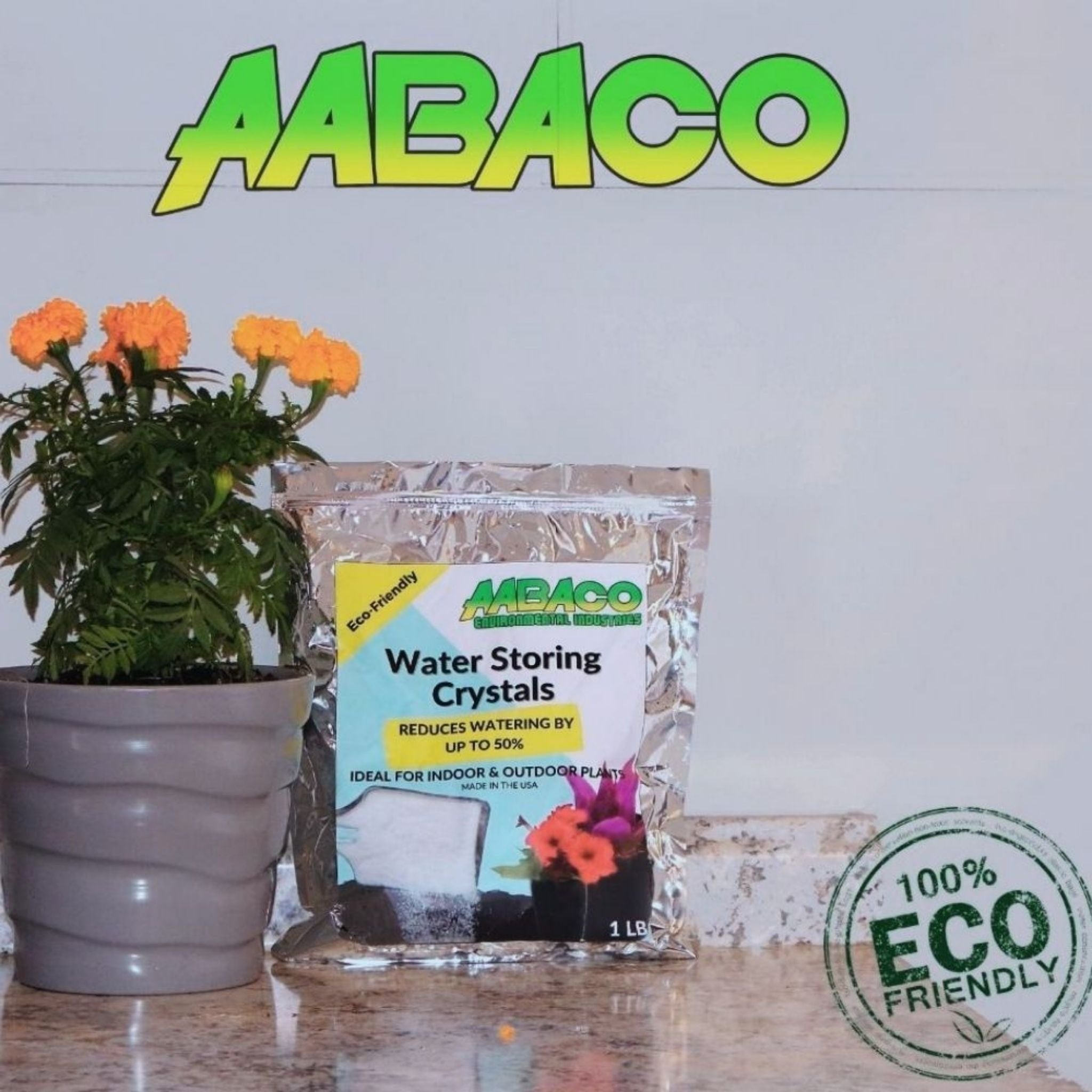 AABACO WATER STORING CRYSTALS - For Indoor & Outdoor Plants