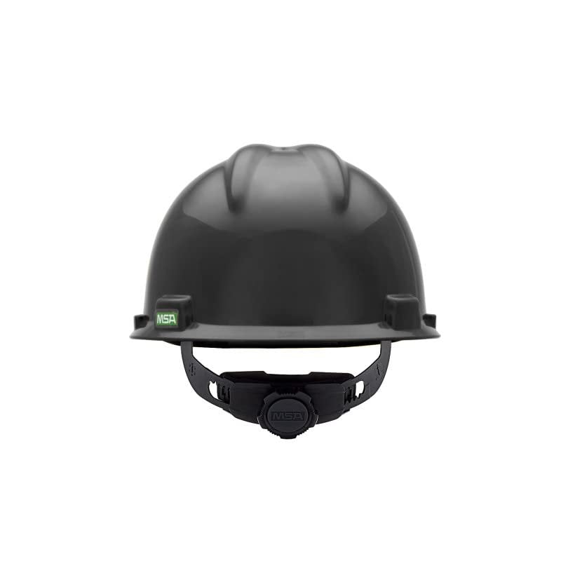 Polyethylene Shell, Superior Impact Protection, Self Adjusting Crown Straps - Standard Size in Black