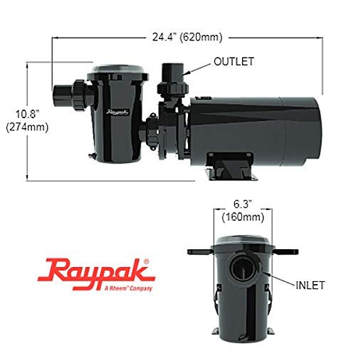 Raypak Protege 1.5 Horsepower Aboveground Pool Pump