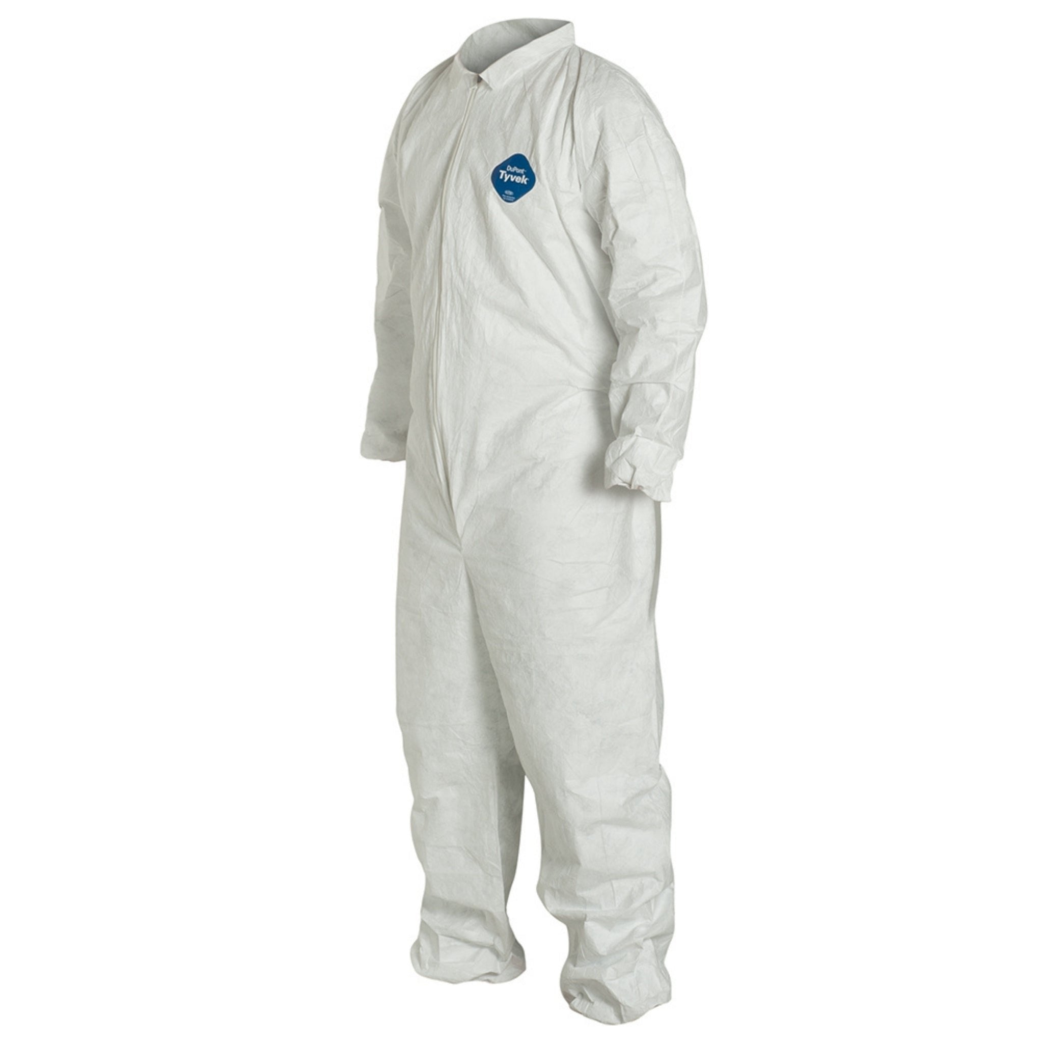 DuPont TY125S- 1 Suit: Tyvek 400  Disposable Protective Coverall, White