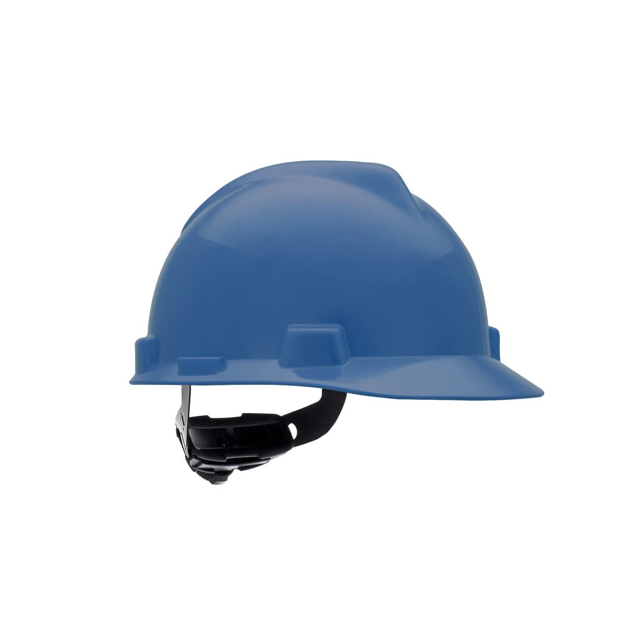 Polyethylene Shell, Superior Impact Protection, Self Adjusting Crown Straps - Standard Size in Blue