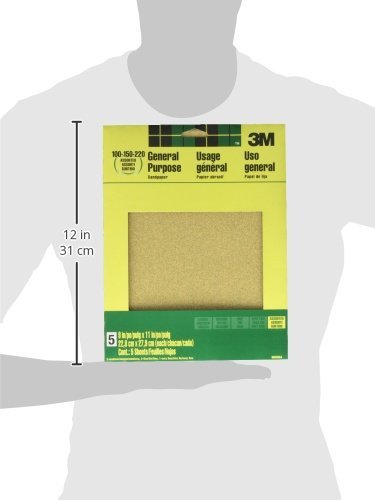 3M General Purpose Aluminum Obyide Sandpaper