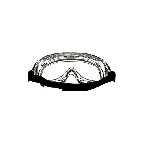 4-Pack of 3M 91264-80025T Clear Lens Chemical Splash/Impact Goggles