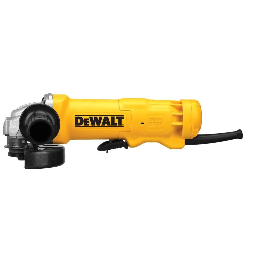 DEWALT Angle Grinder, 4.5 Inch, 11 Amp, With Paddle Switch (DWE402)
