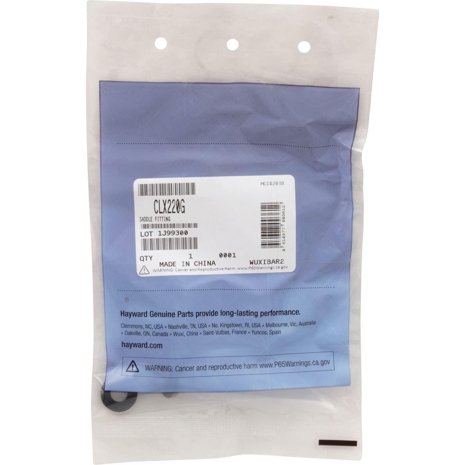 Hayward CLX220G Saddle Fitting Replacement for Hayward Chlorine and Bromine Chemical Feeder