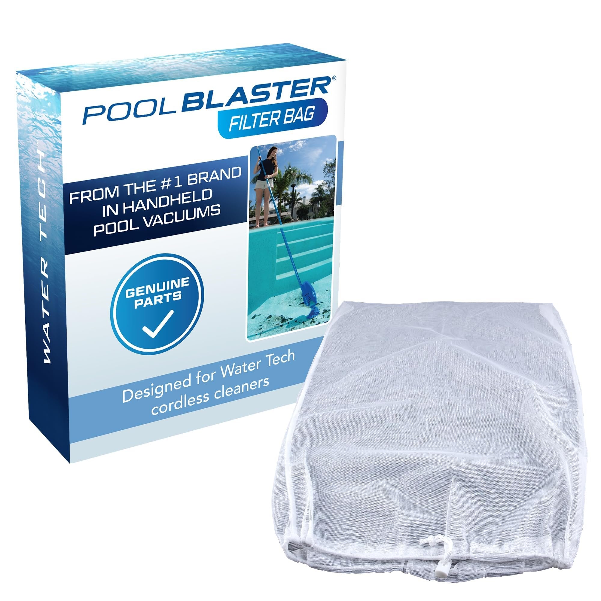 POOL BLASTER Genuine Replacement All-Purpose Filter Bag for Leaf Vac, Leaf Demon, and Volt Leaf Vac by Water Tech