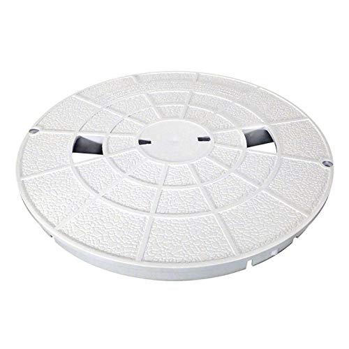 Pentair 516215 White Deck Lid Replacement Bermuda Gunite and Vinyl Liner Skimmer