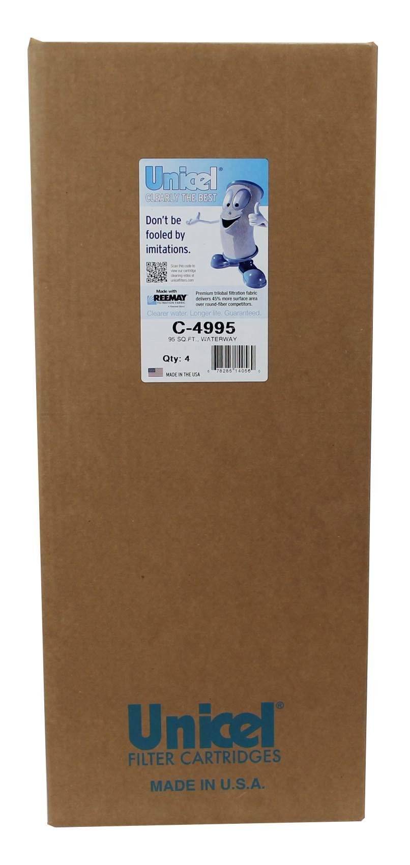 Unicel C-4995 Replacement Filter Cartridge for 95 Square Foot Waterway Plastics, Cal Spas,White