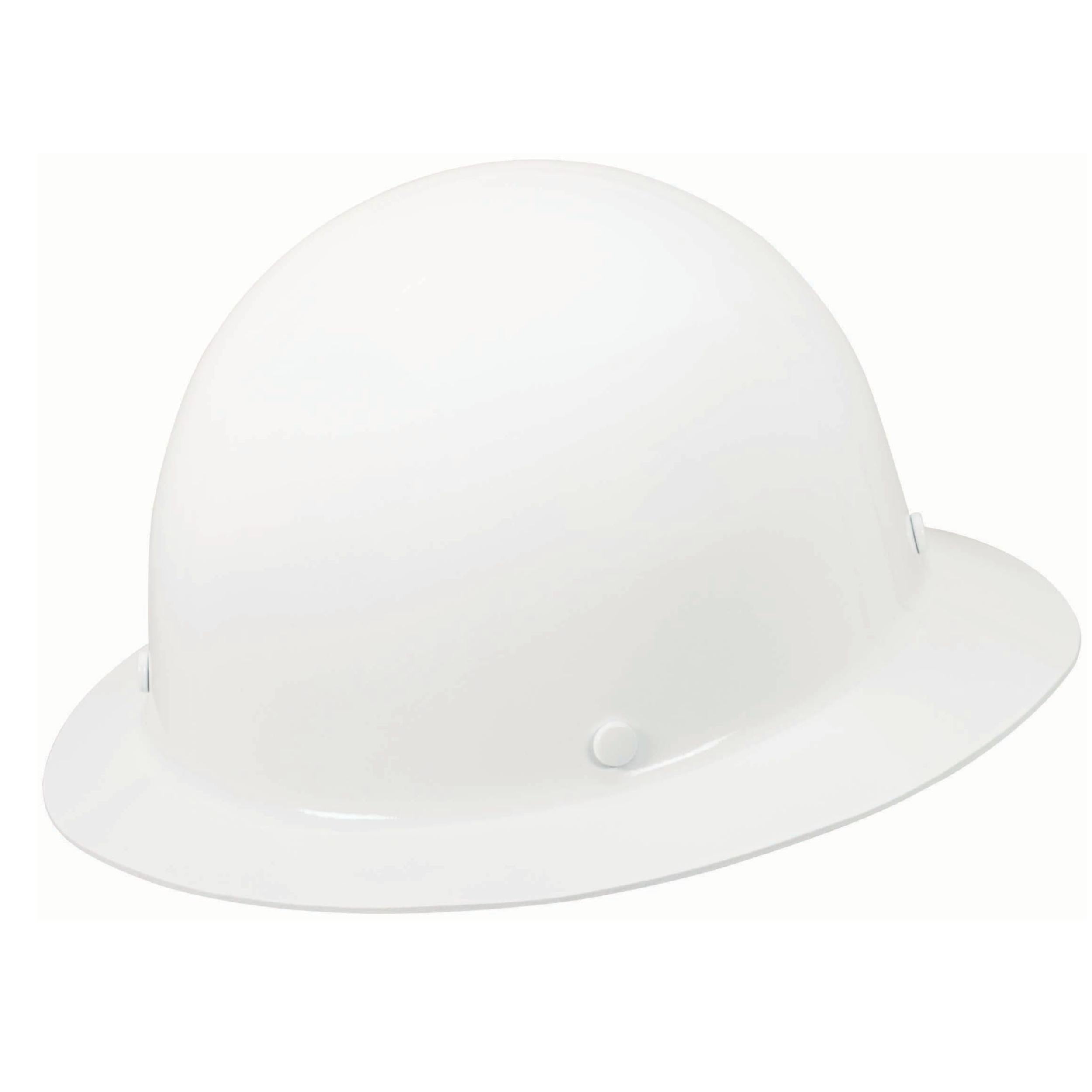 Skullgard Protective Hat White - 475408 W/ Fas-Trac III Suspension, Standard