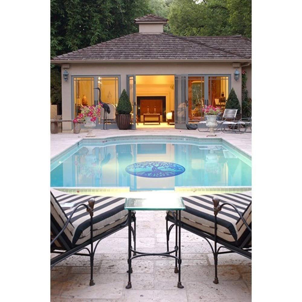Artistry in Mosaics Glass Tree of Life Swimming Pool Mosaic (48" x 48")