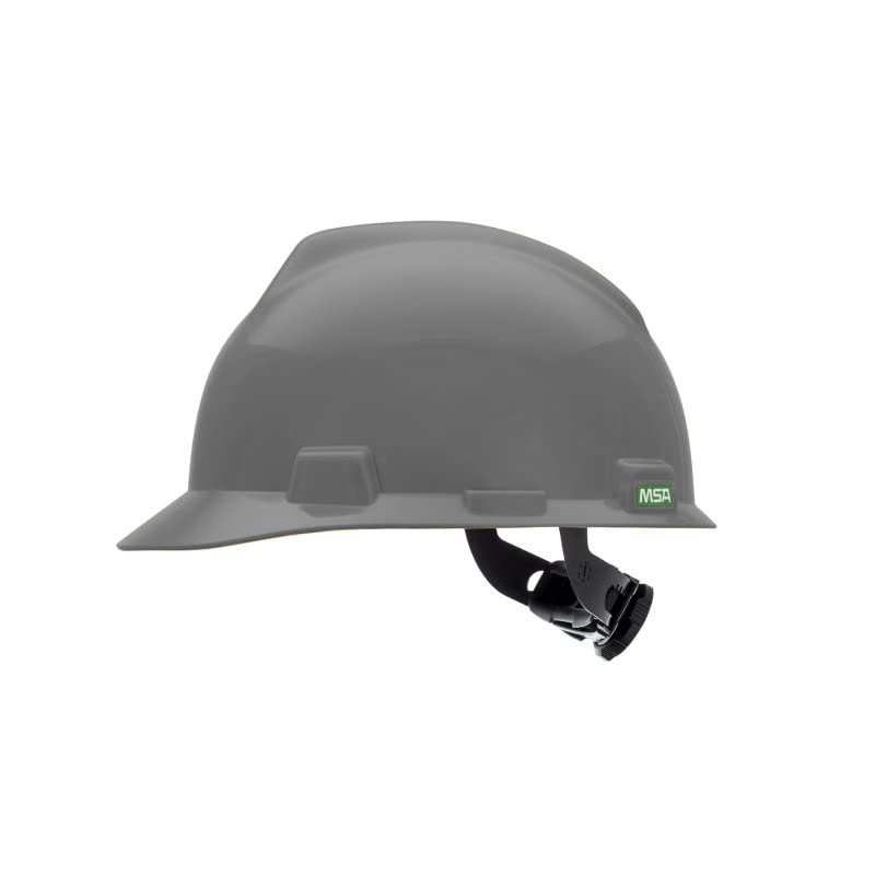 Polyethylene Shell, Superior Impact Protection, Self Adjusting Crown Straps - Standard Size in Navy Gray