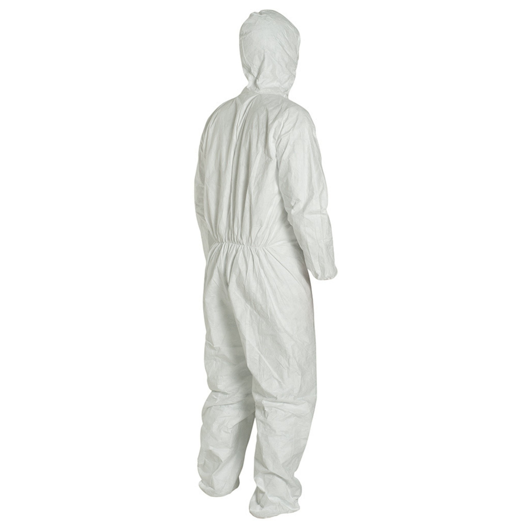 DuPont TY127S- 1 Suit: Tyvek 400  Disposable Protective Coverall, White