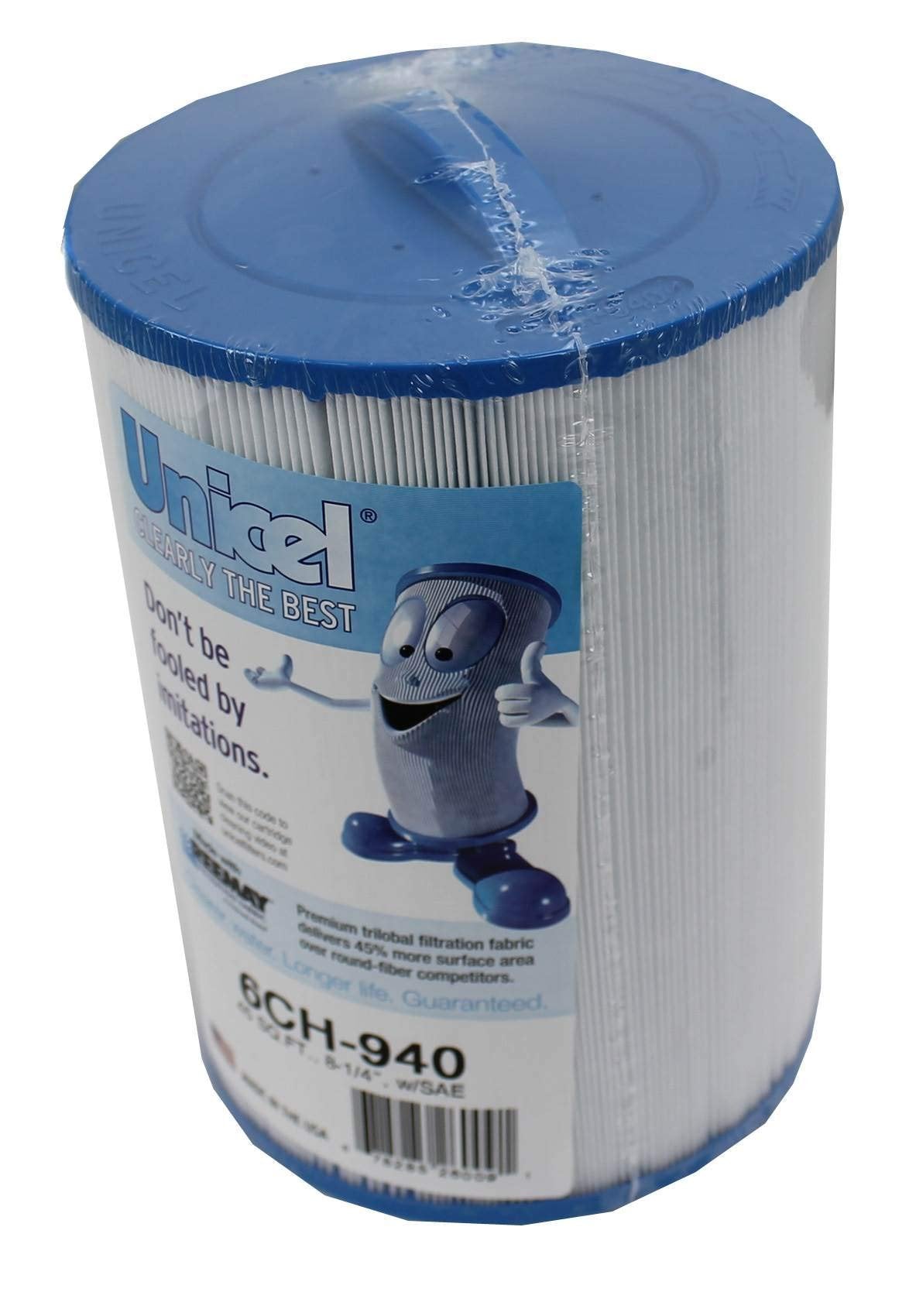 Unicel 6CH-940 45 Square Foot Media Replacement Hot Tub Spa Filter Cartridge with 225 Pleats