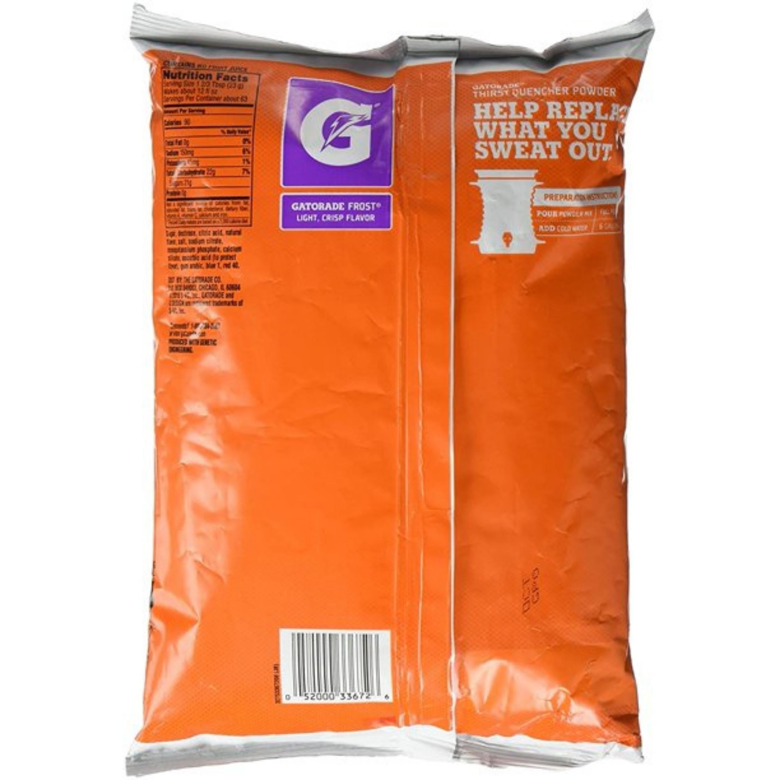 Gatorade - 50.9 OZ Thirst Quencher Instant Powder: Purple Frost Riptide Rush