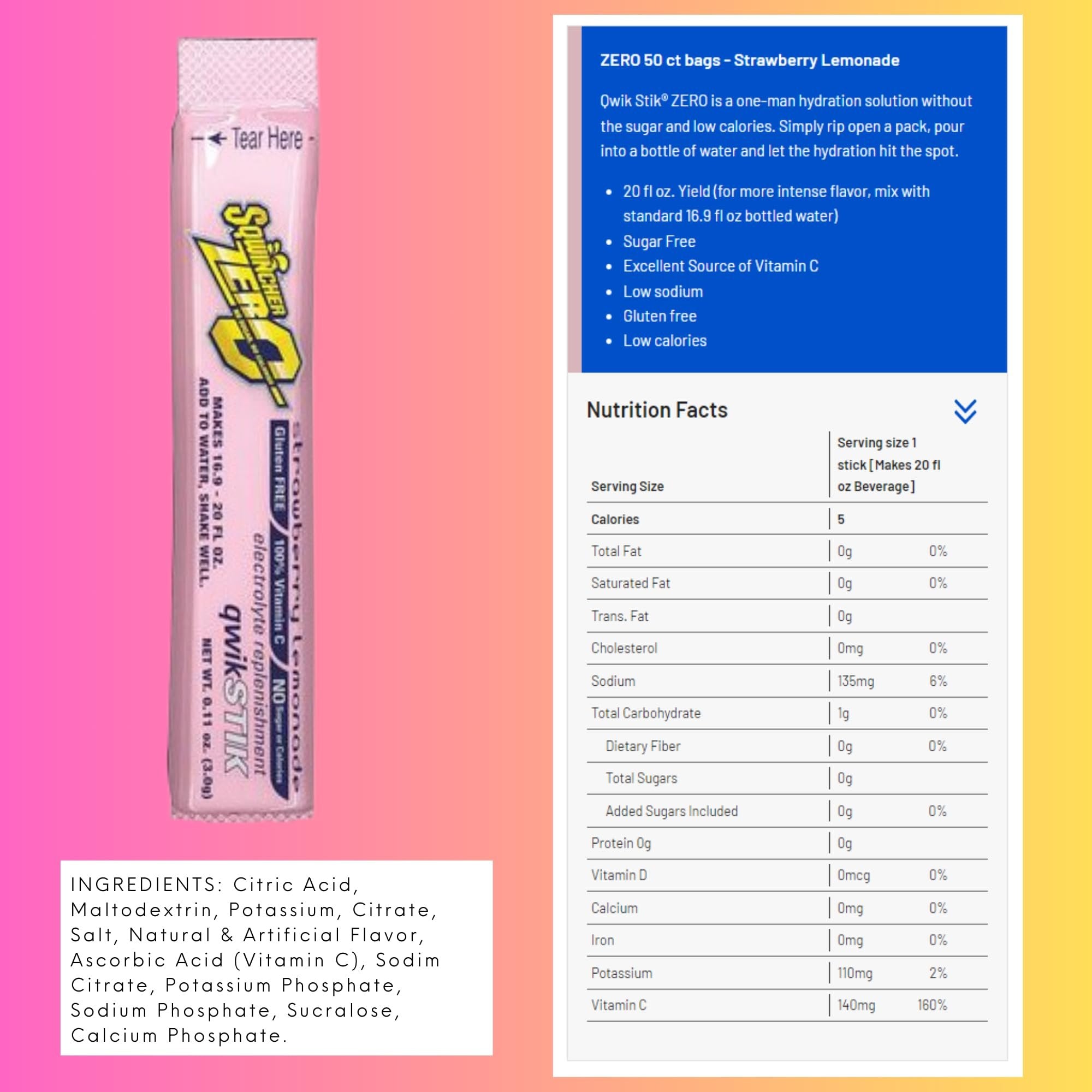 Sqwincher Zero FLAVORED_DRINK_CONCENTRATE