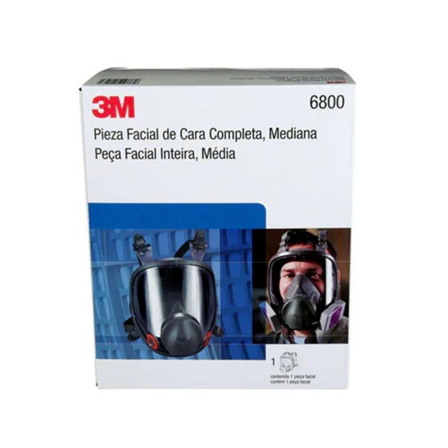 3M™ Full Facepiece Reusable Respirator 6800 Medium - 6000 Series