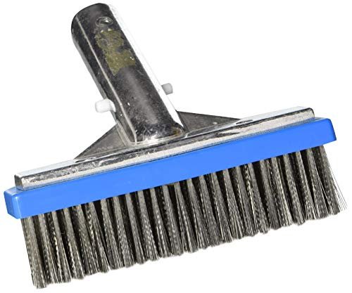 Pentair R111616 604A Back Aluminum Algae Brush with Stainless Steel Bristle, 6-Inch