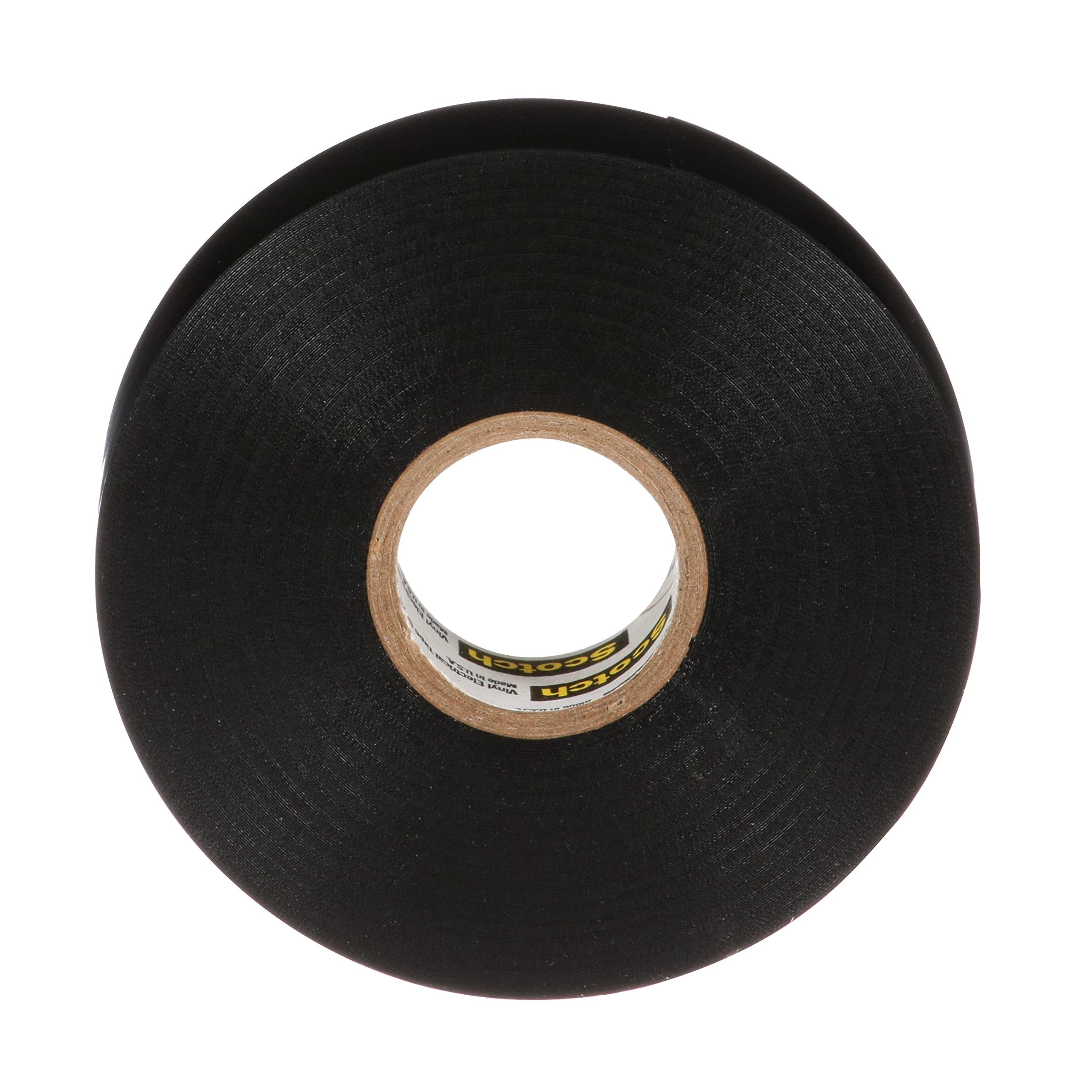3M Safety Super 88 Vinyl Electrical Tape, .75 in x 66 ft, Black, 1-Roll