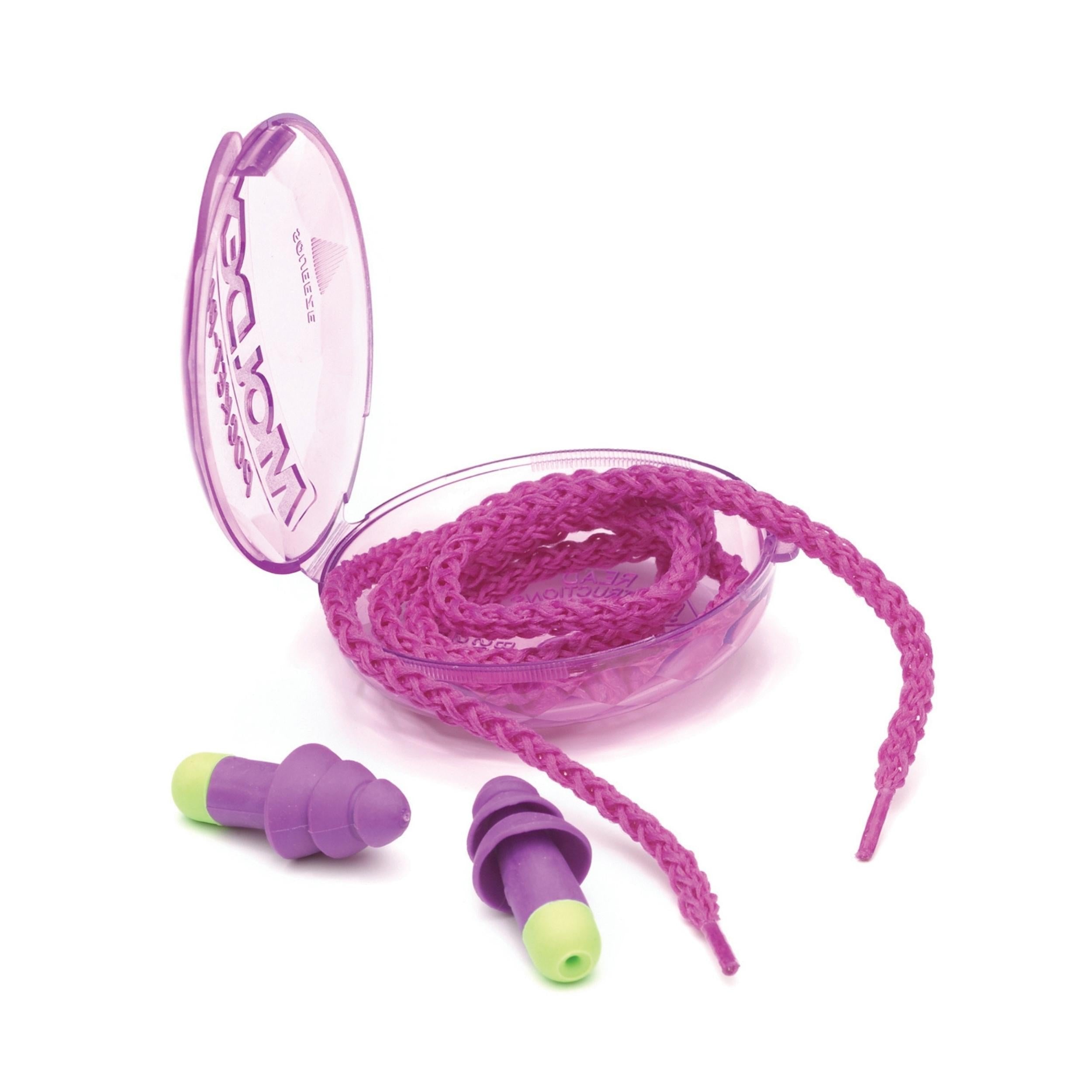 MOLDEX- 6405 Rockets Reusable Earplug, CORDED, Reusable pocket-Pak Storage