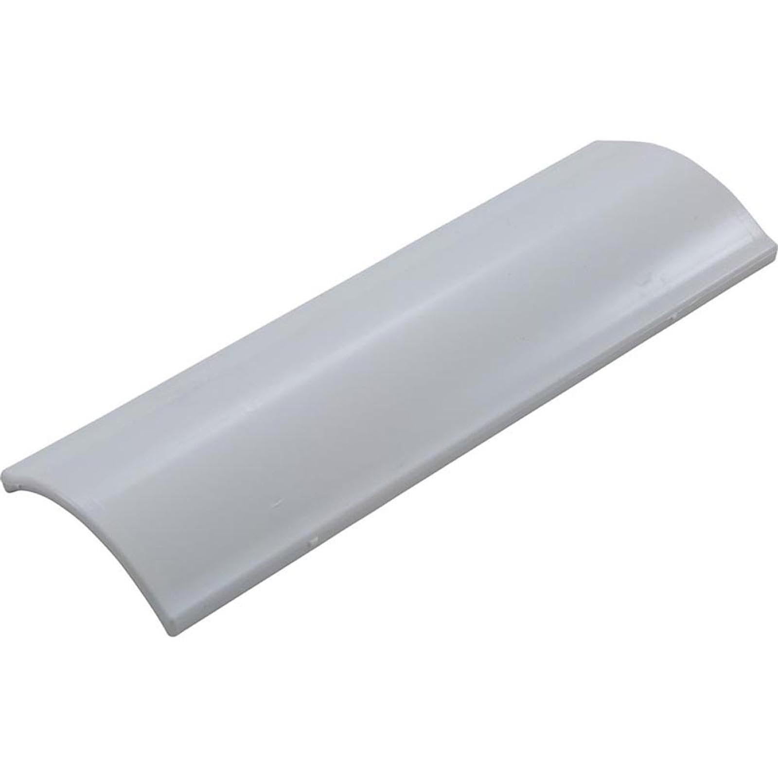 AquaStar 32in. Channel Drain Flat Grate Anti-Entrapment Suction Outlet Cover with Frame White 32CDFLFR101
