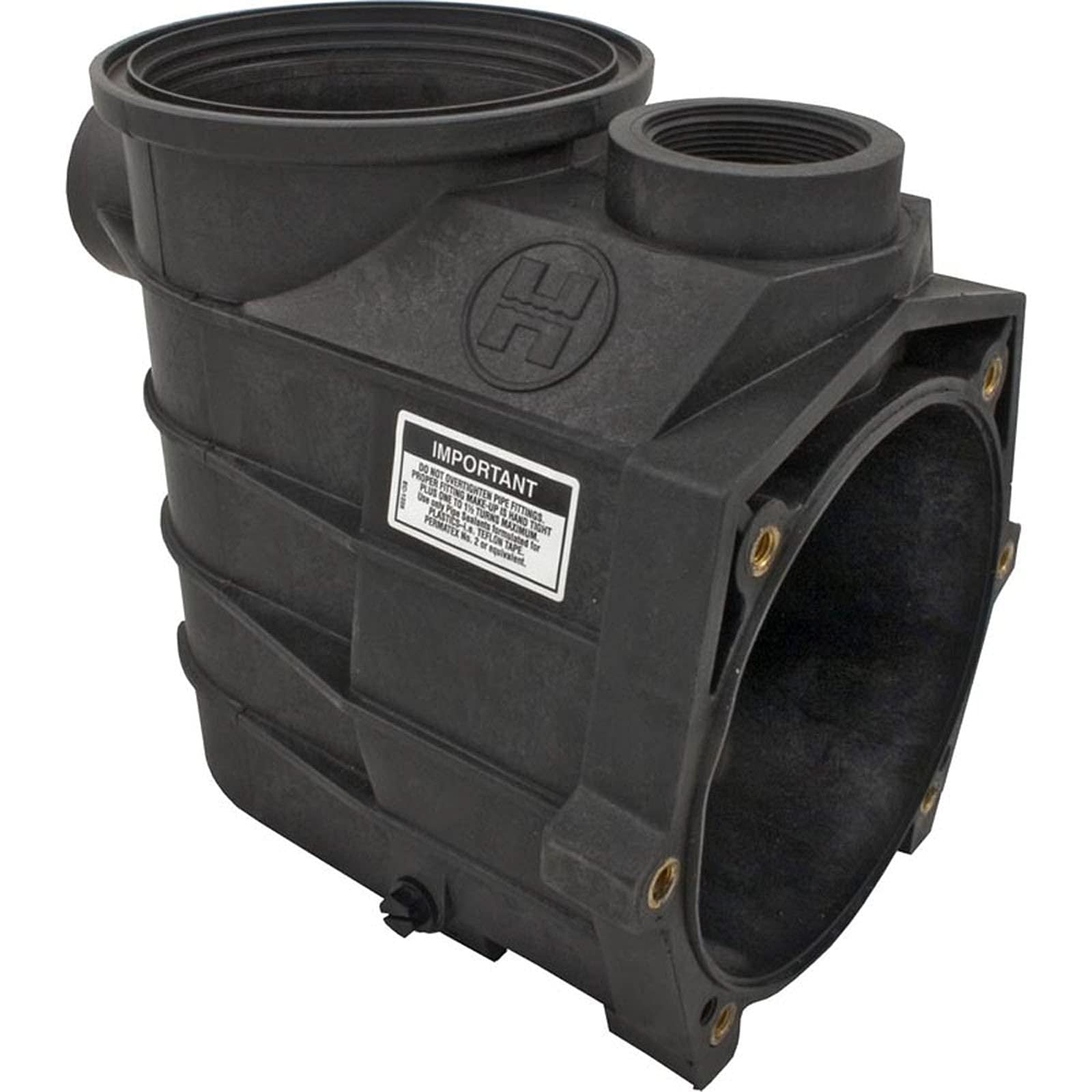 Hayward SPX3120AAZ Threaded Style Pump Housing and Strainer with Drain Plugs Replacement for Hayward Super Ii Pump