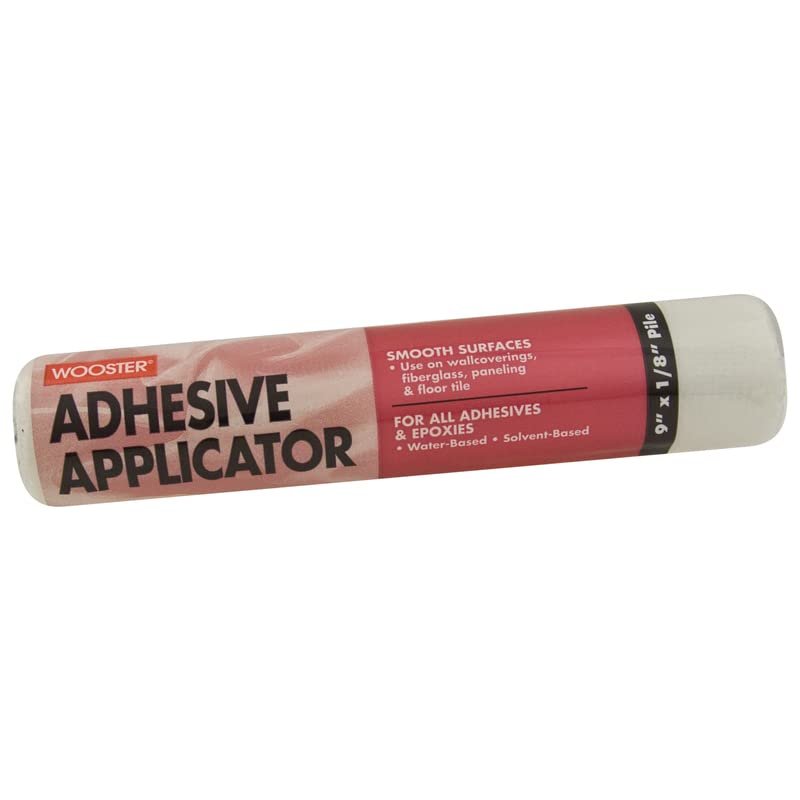 Wooster Fabric 1/8 in. x 9 in. W Regular Adhesive Applicator Roller Cover for Smooth Surfaces 12 - Case