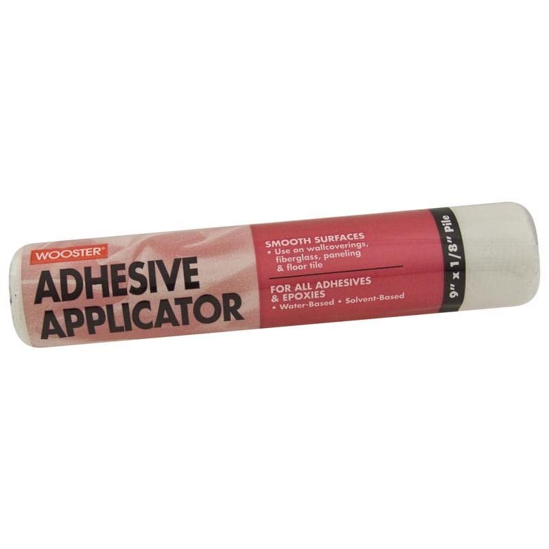 Wooster Fabric 1/8 in. x 9 in. W Regular Adhesive Applicator Roller Cover for Smooth Surfaces 12 - Case