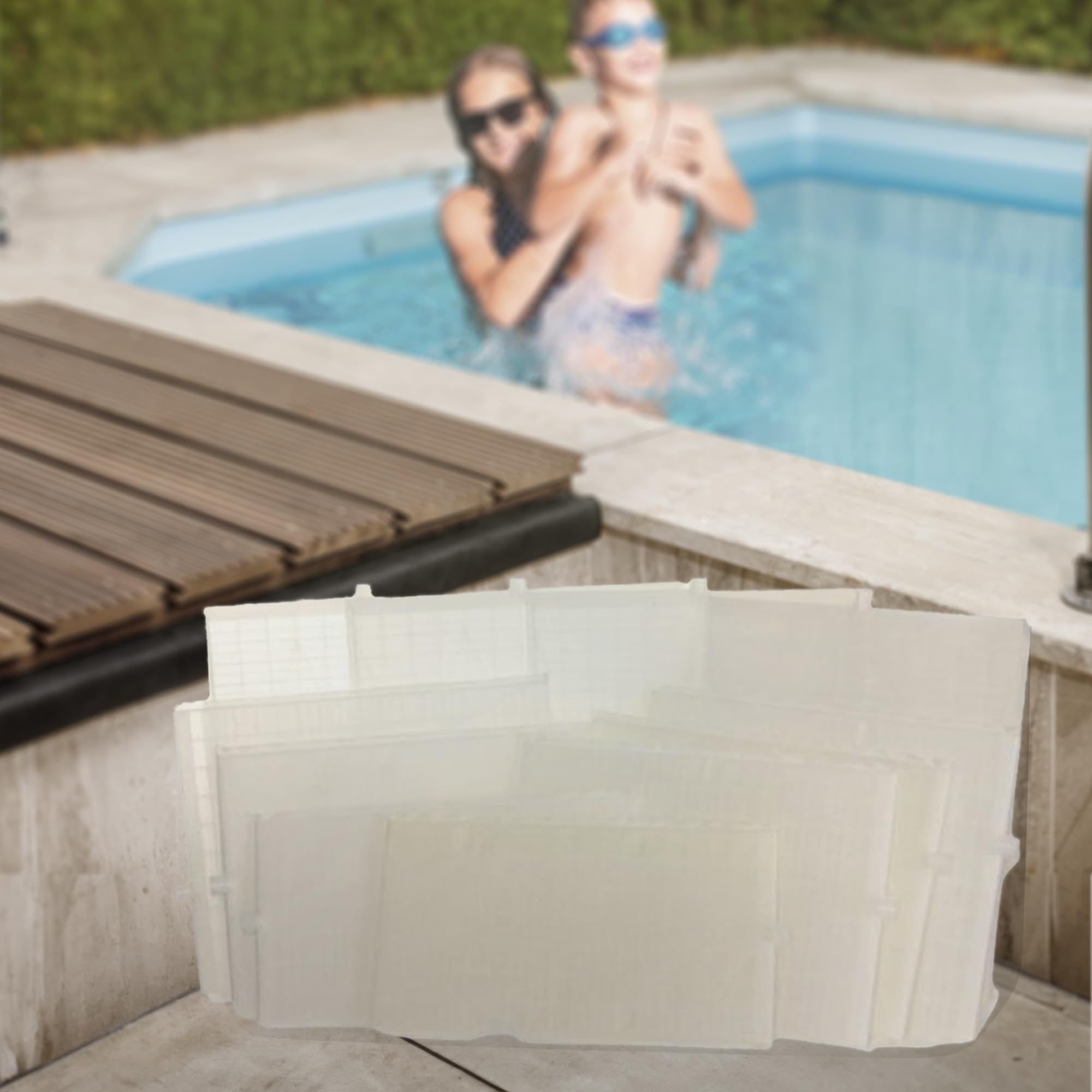 Unicel FS-3037 Rectangular DE Grid Replacement Swimming Pool Filters with Top Exit Port, Full Set Compatible with Sta-Rite