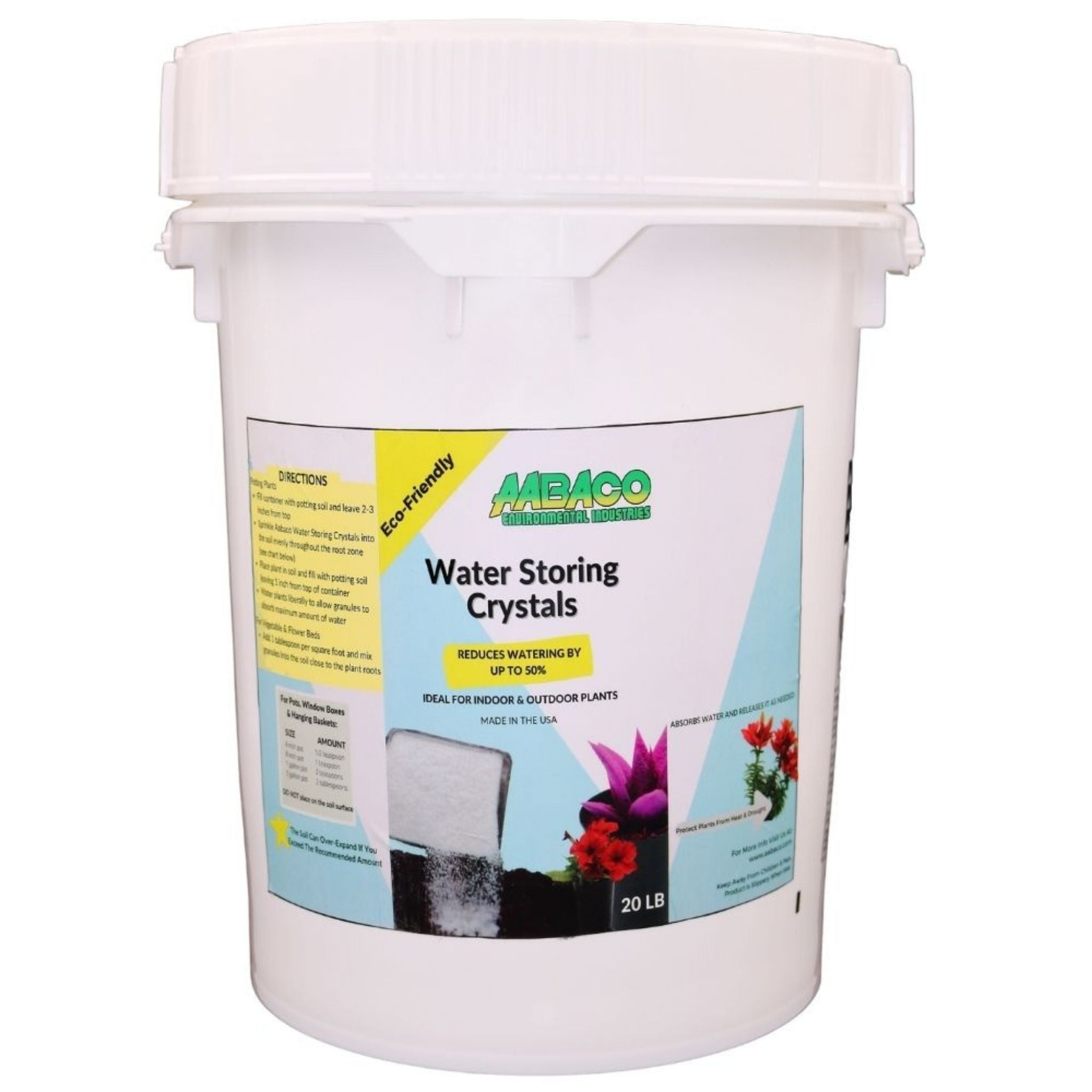 water absorbing crystals for potted plants AABACO Water Storing Crystals