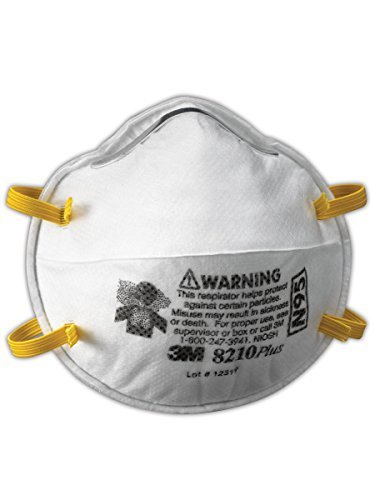 3M 8210 N95 Disposable Particulate Respirator (Pack of 20)