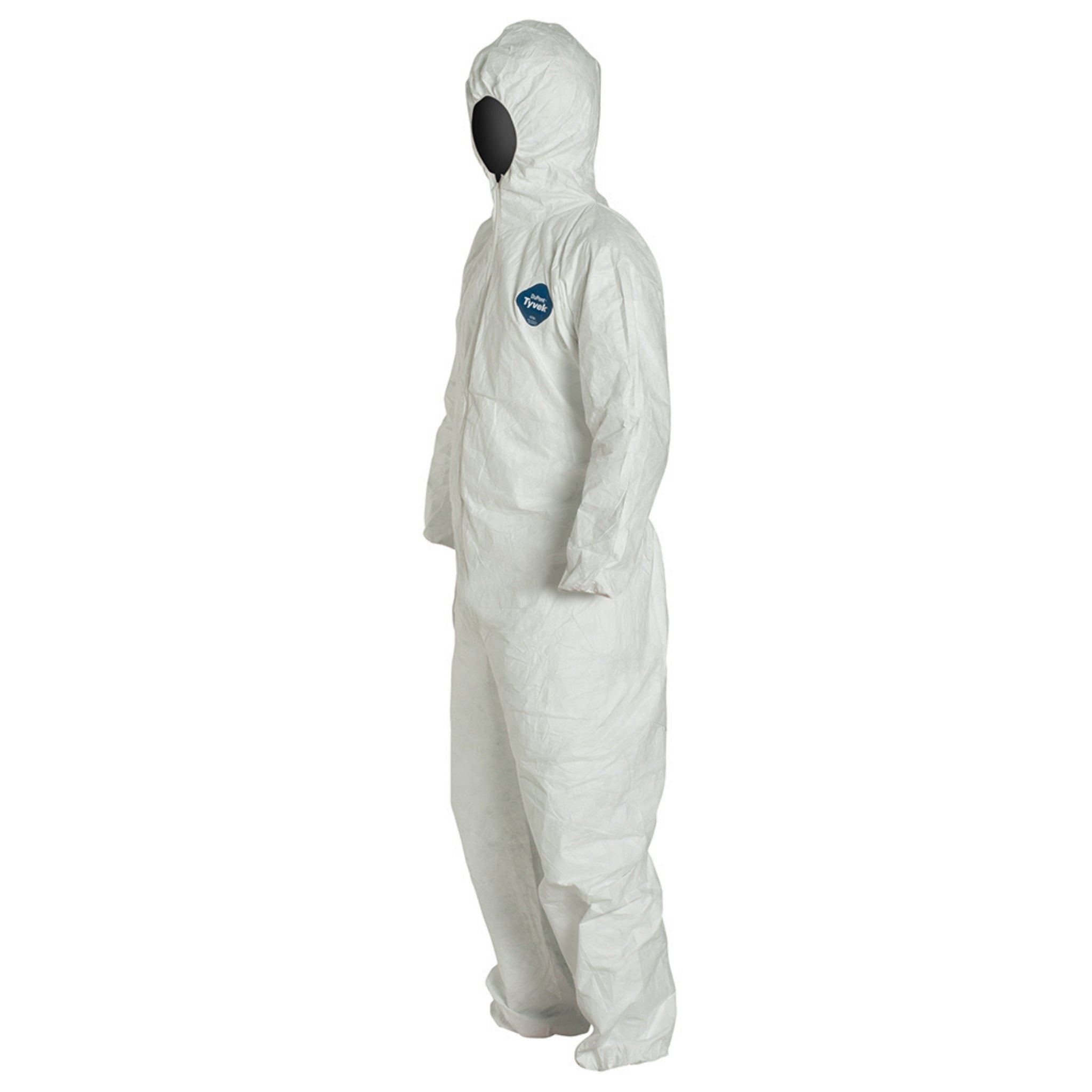 DuPont TY127S- Case of 25: Tyvek 400 Disposable Protective Coverall, White