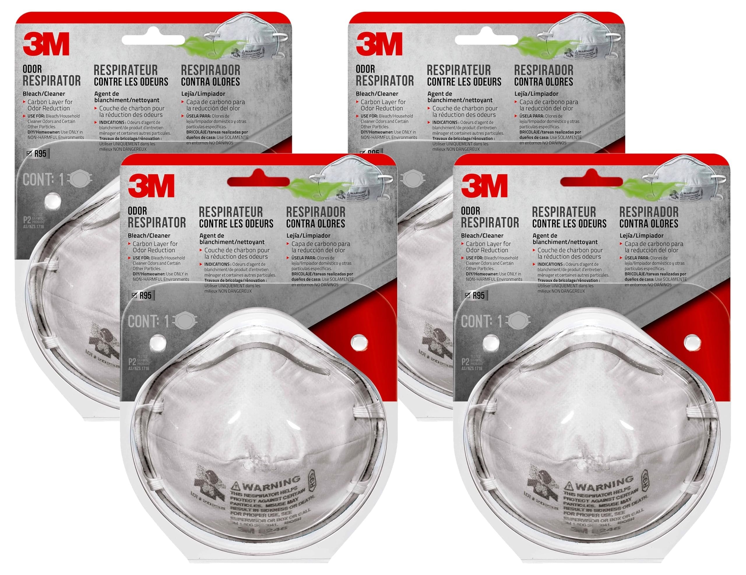 3M Household Cleanser Odor Respirator