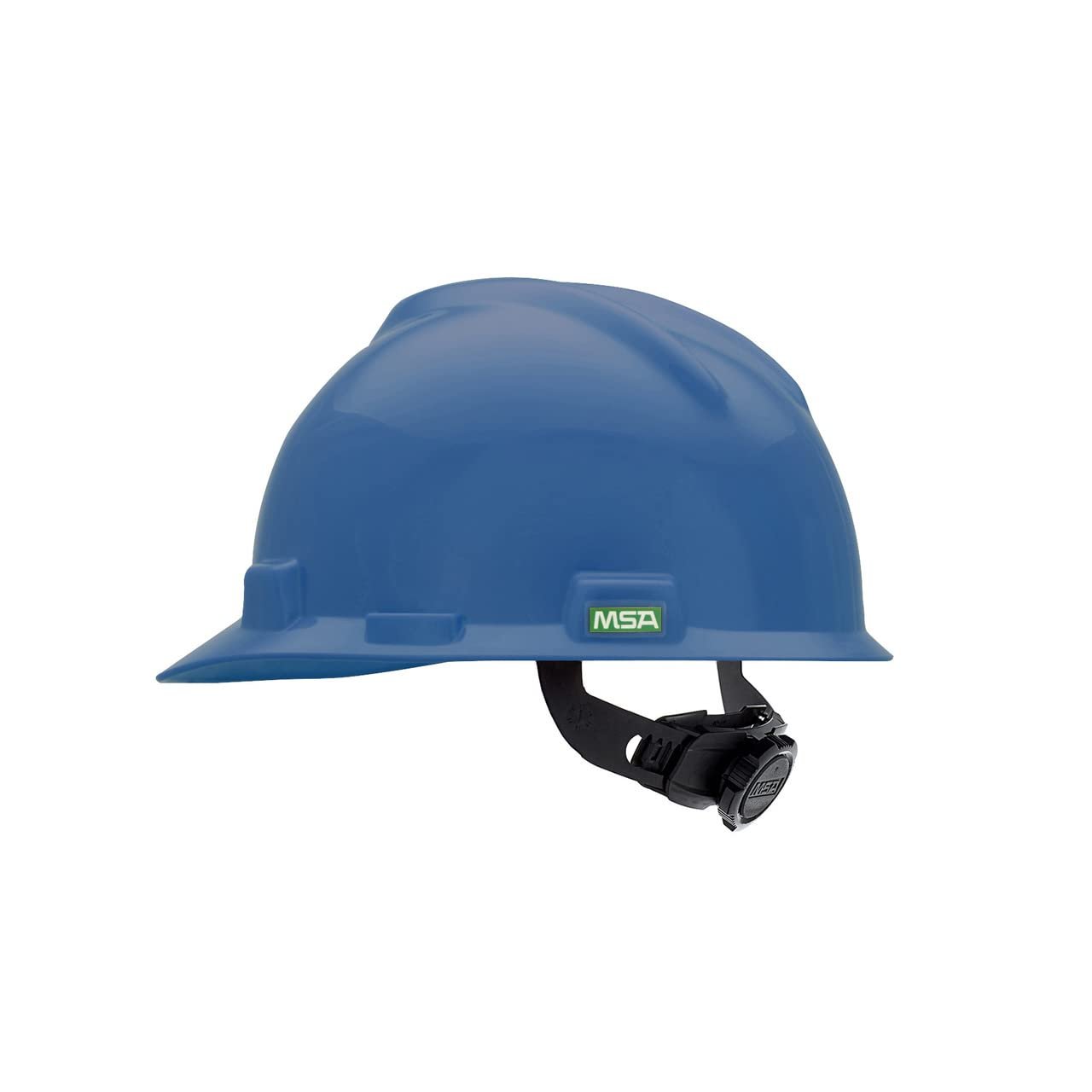 Polyethylene Shell, Superior Impact Protection, Self Adjusting Crown Straps - Standard Size in Blue