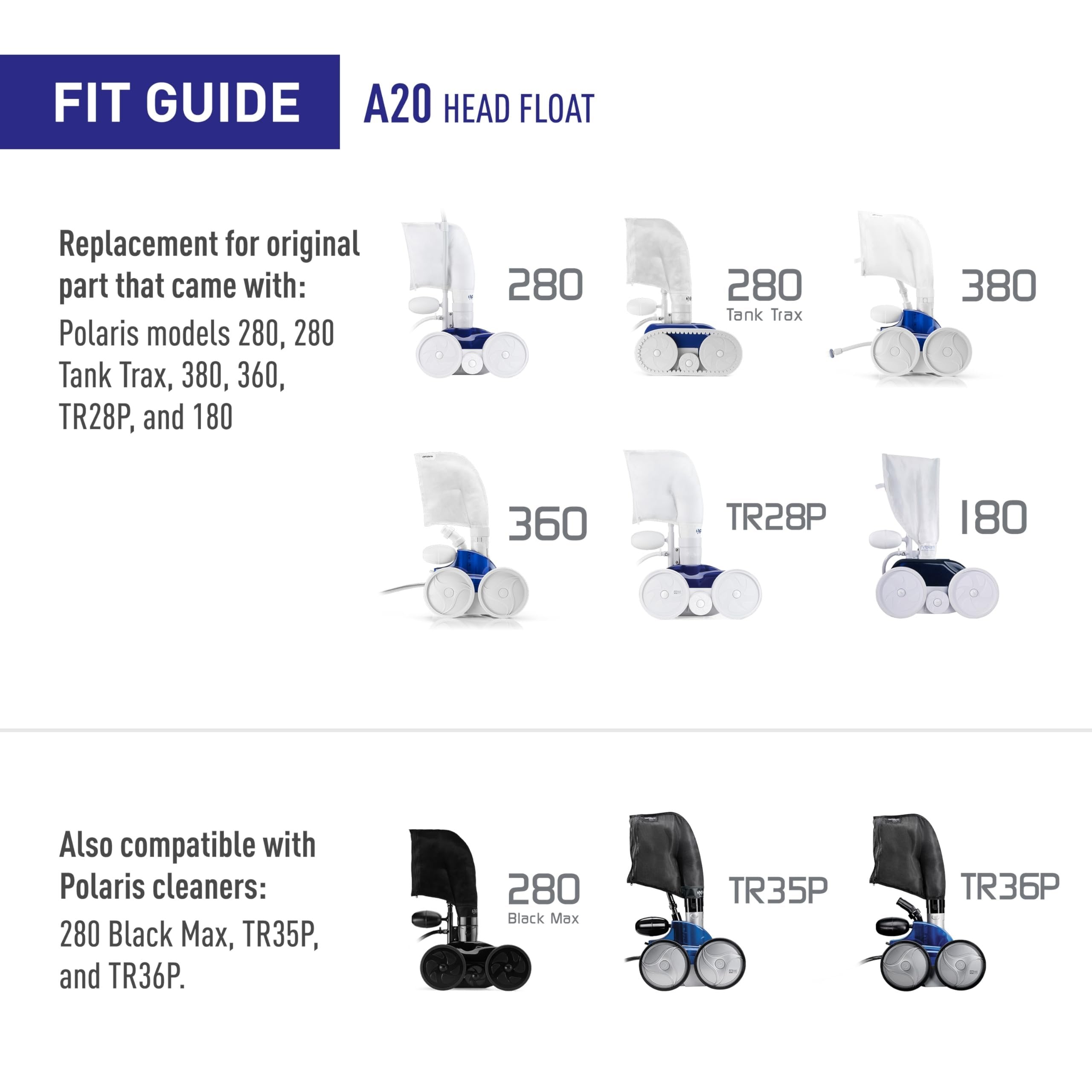 Zodiac A20 Float Head Replacement