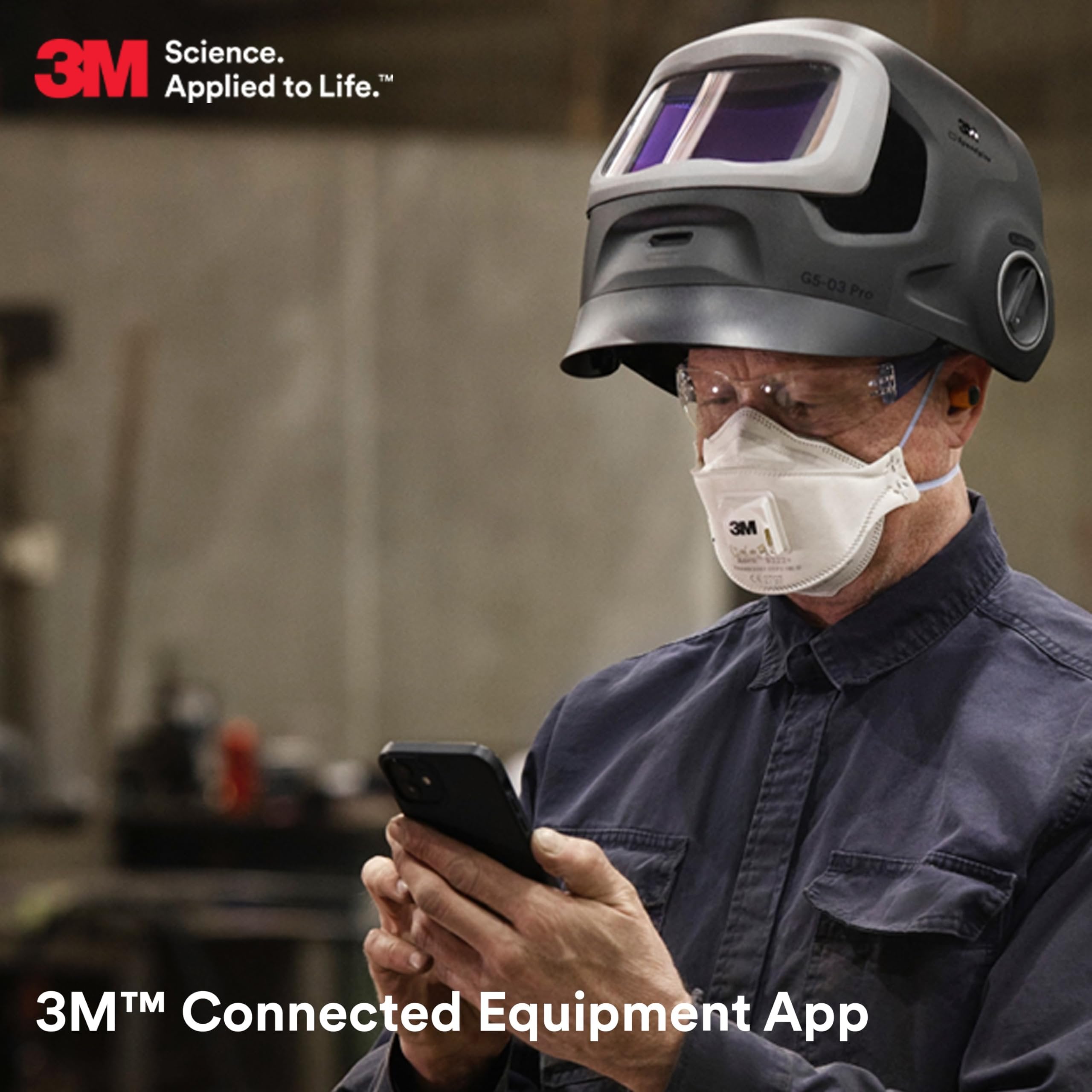 3M Speedglas G5-03 Pro Welding Helmet 10-0100-30TW with G5TW ADF with Grind Mode, TAP, Natural Color, Tack Weld Mode