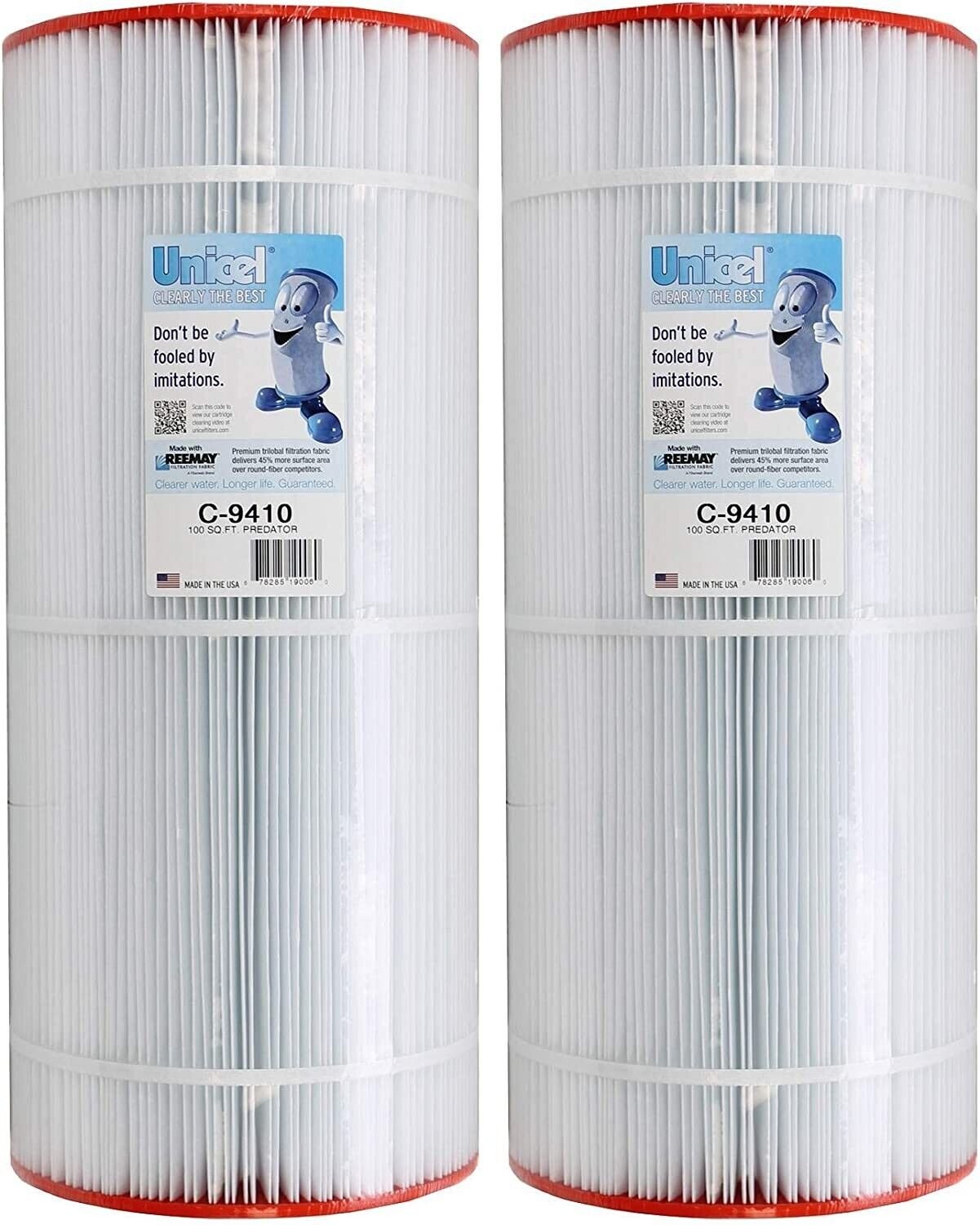 Unicel C-9410 Swimming Pool Replacement Filter Cartridge (2 Pack)