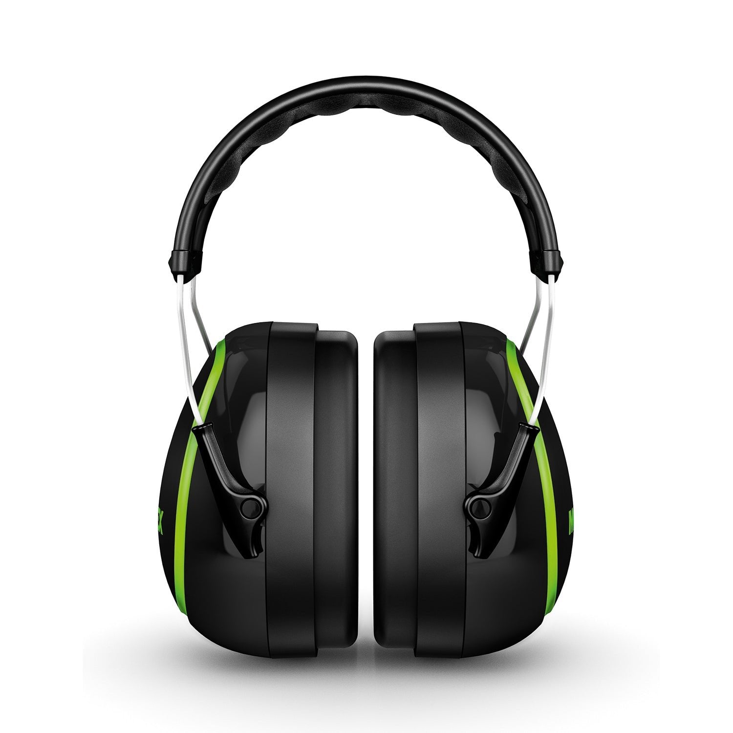 MOLDEX 6130- MX Series Earmuffs, 30 dB, Black/Green, Headband