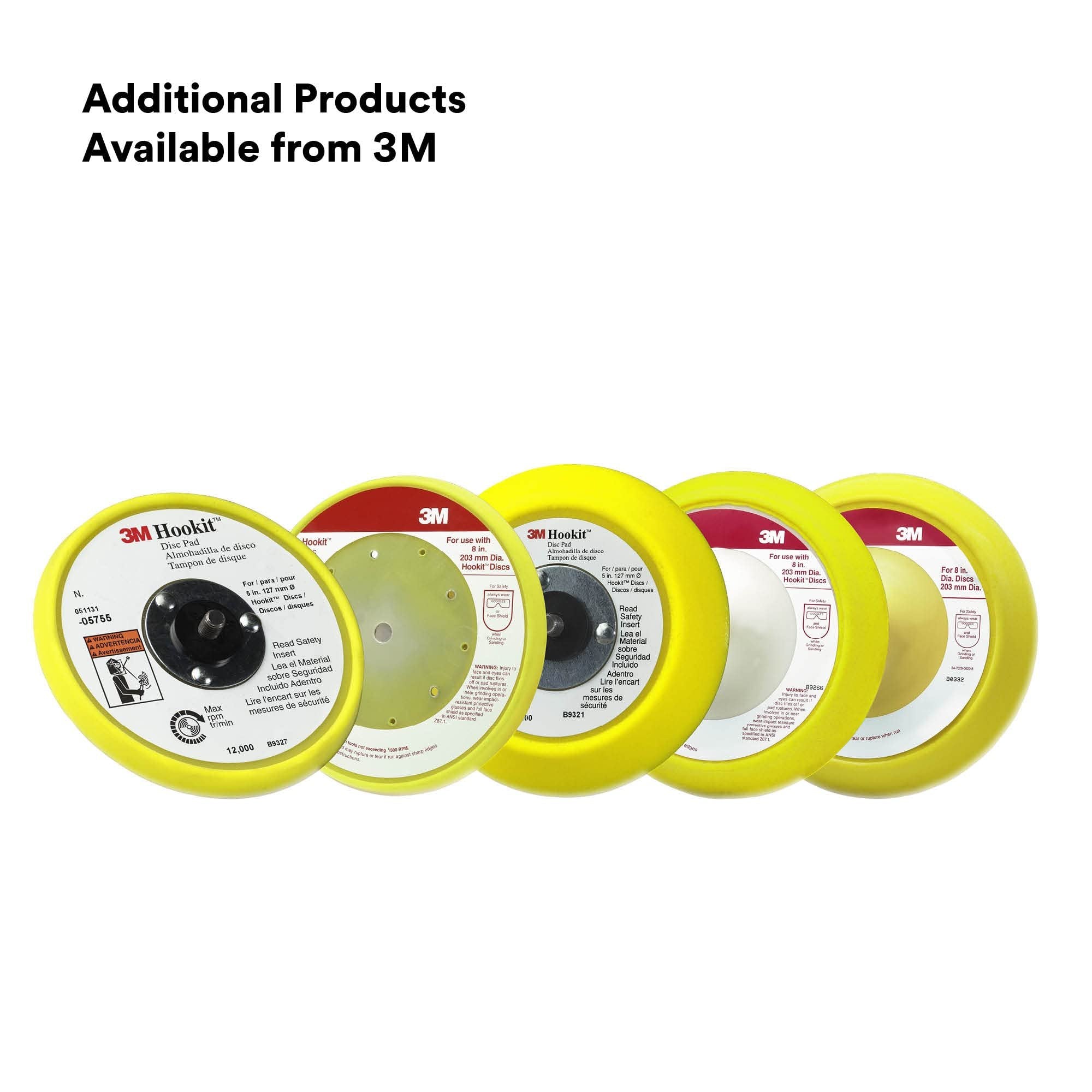 3M 05779 Hookit 8" Disc Pad